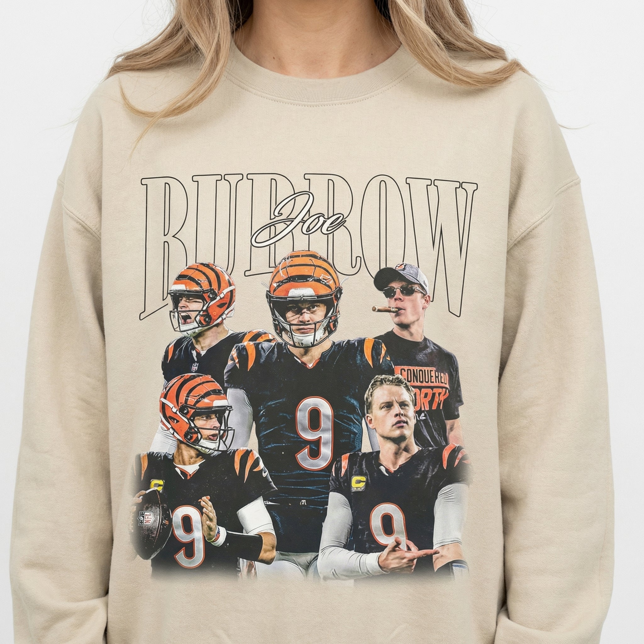 Vintage Joe B 90s Football Graphic T-Shirt - Game Day Bootleg Style Tee