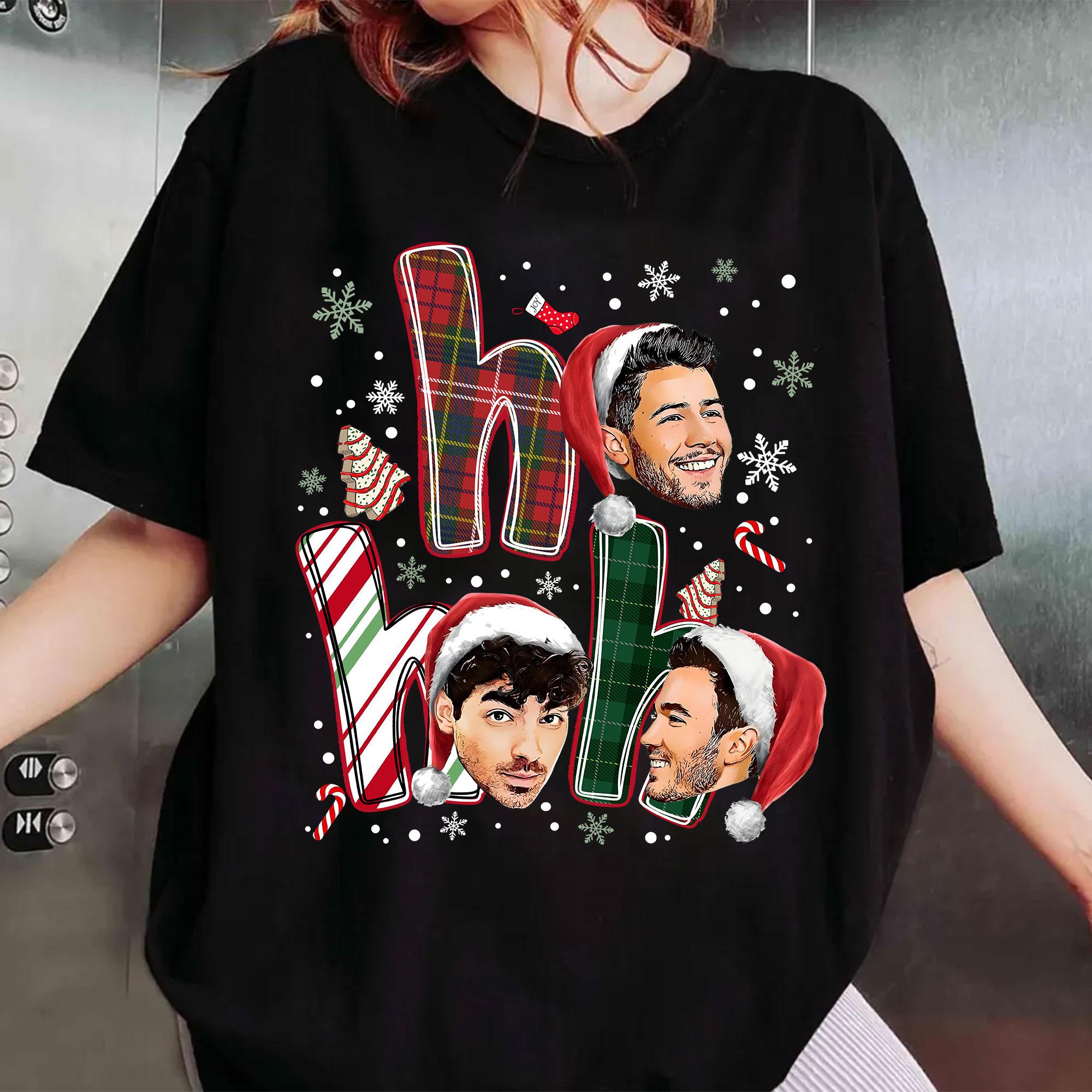 Vintage Jonas Brothers Christmas Sweatshirt – 20th Anniversary Fan Tour Graphic Pullover