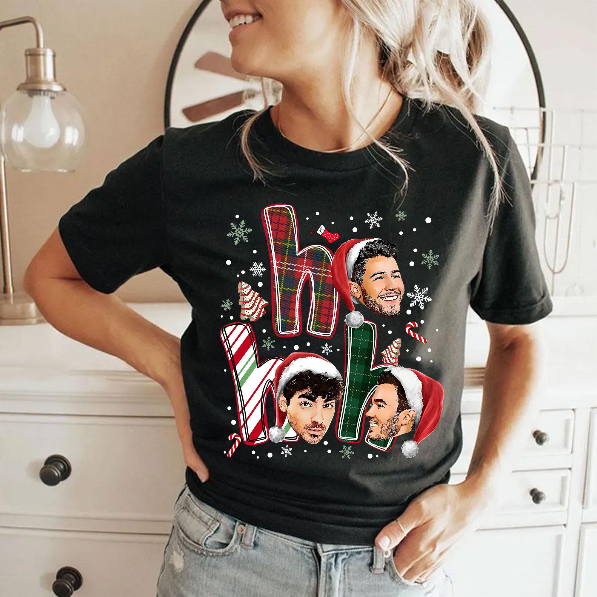 Vintage Jonas Brothers Christmas Sweatshirt – 20th Anniversary Fan Tour Graphic Pullover