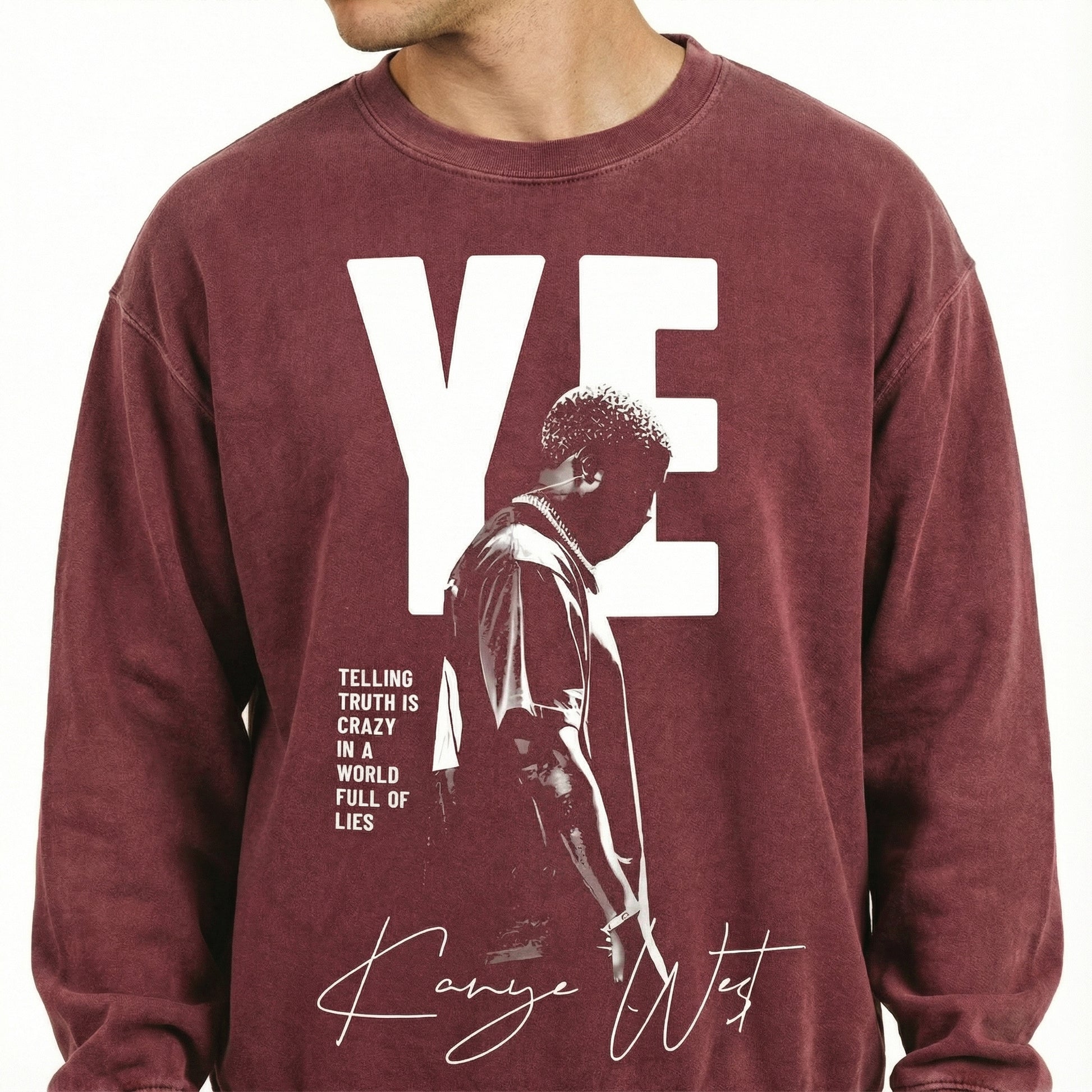 Vintage Kanye 90s Bootleg Rap Graphic T-Shirt – Retro Hip Hop Style Tee