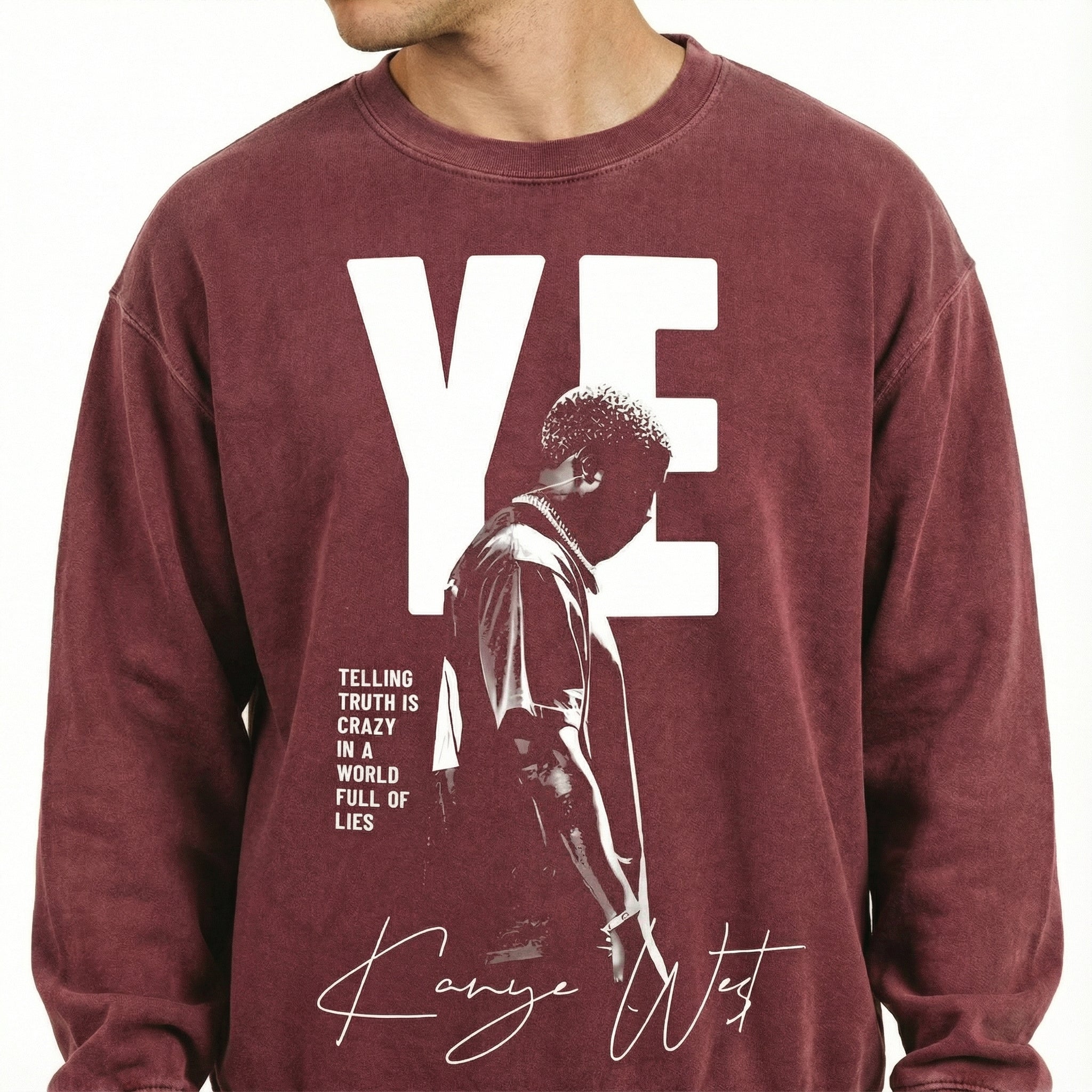 Vintage Kanye 90s Bootleg Rap Graphic T-Shirt – Retro Hip Hop Style Tee