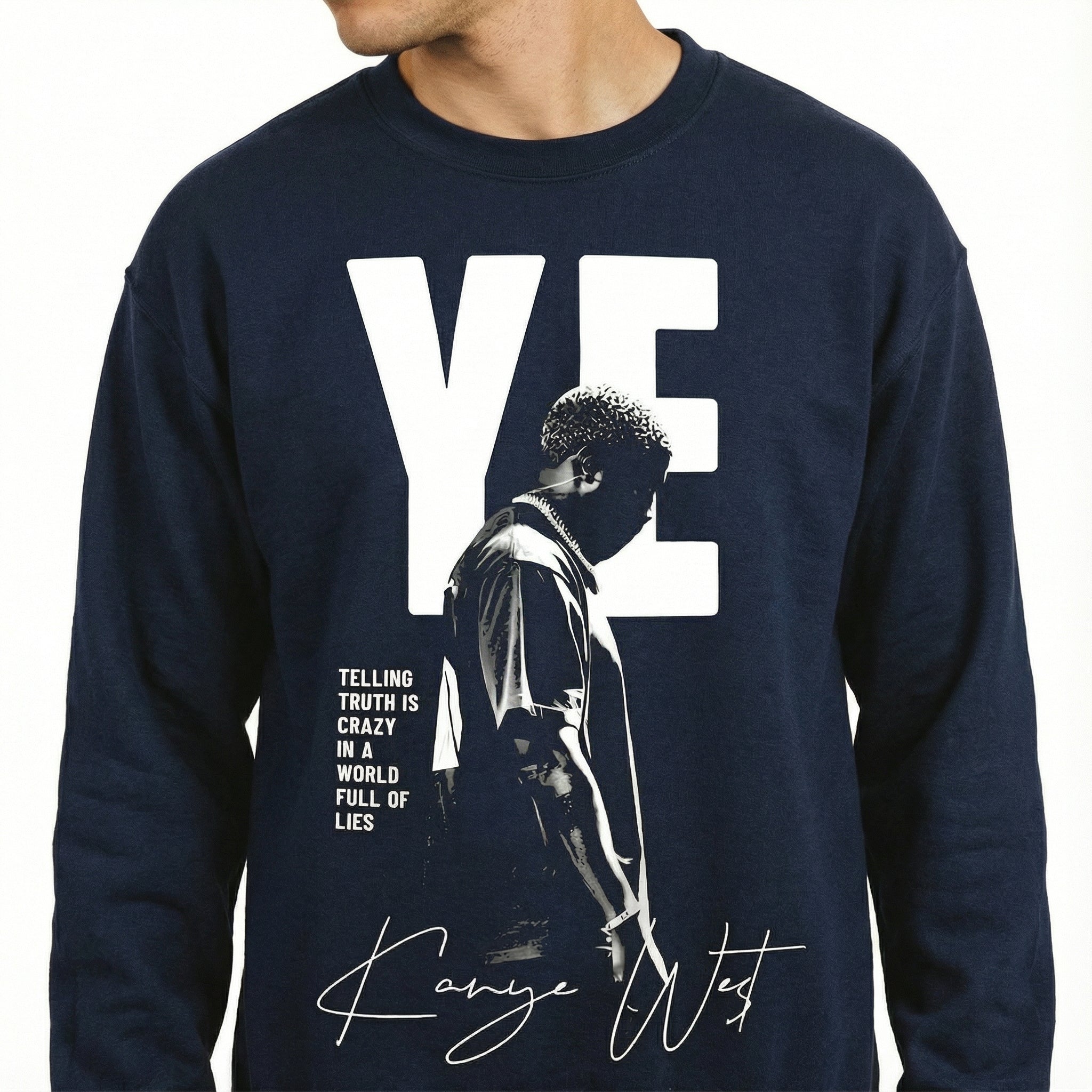 Vintage Kanye 90s Bootleg Rap Graphic T-Shirt – Retro Hip Hop Style Tee