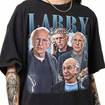 Vintage Larry David Inspired Graphic T-Shirt – Retro Humor Unisex Tee