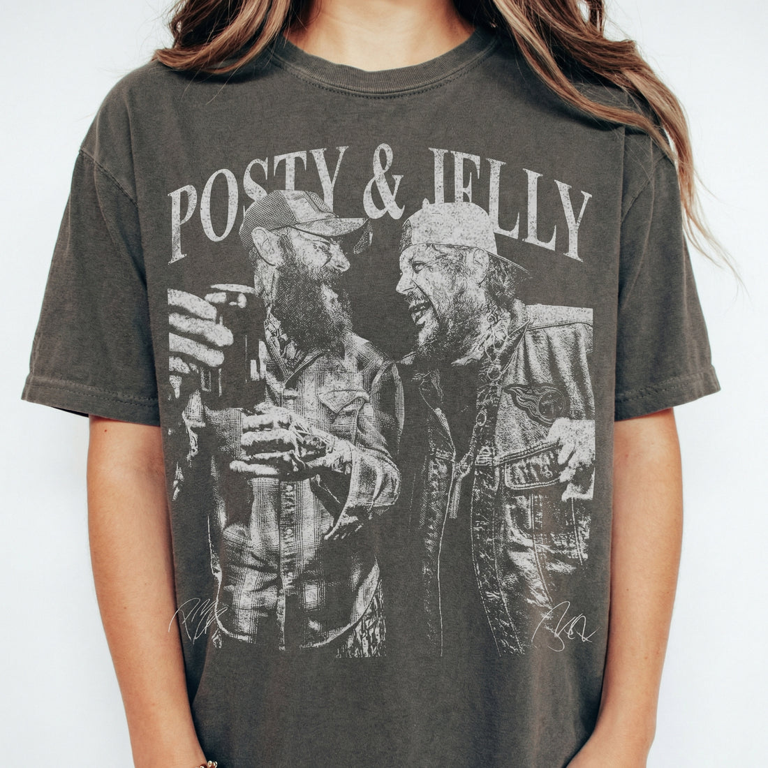 Vintage Malone Jelly Music Graphic T-Shirt – Retro Music Lover Tee