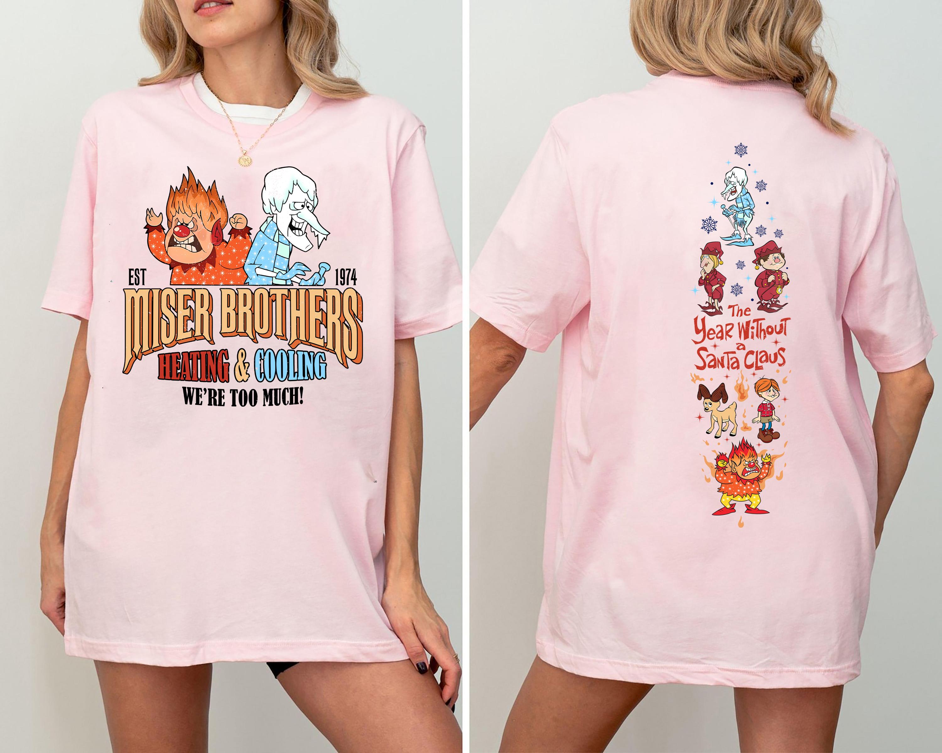 Vintage Miser Brothers Sweatshirt Retro Christmas Movie Shirt Holiday Crewneck