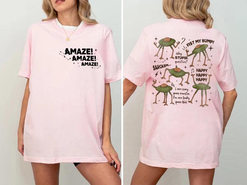 Vintage Project Hail Mary Book Shirt - Rocky Amaze 2 Sides T-Shirt, Sci-fi Fantasy Bookish Sweatshirt