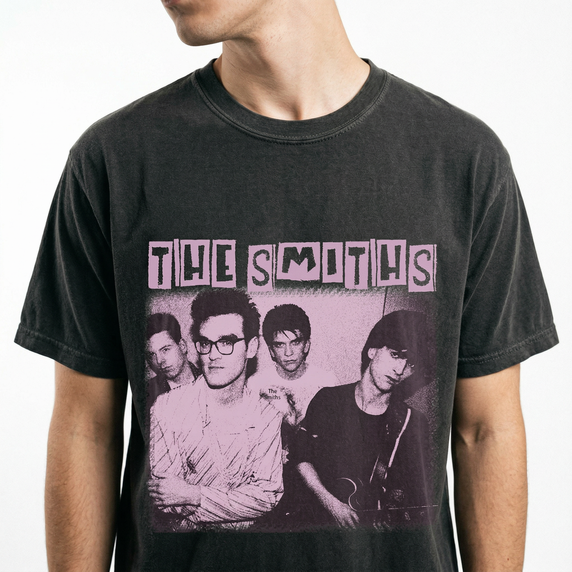 Vintage Retro The Smiths Music Graphic T-Shirt – Indie Band Fan Gift Tee