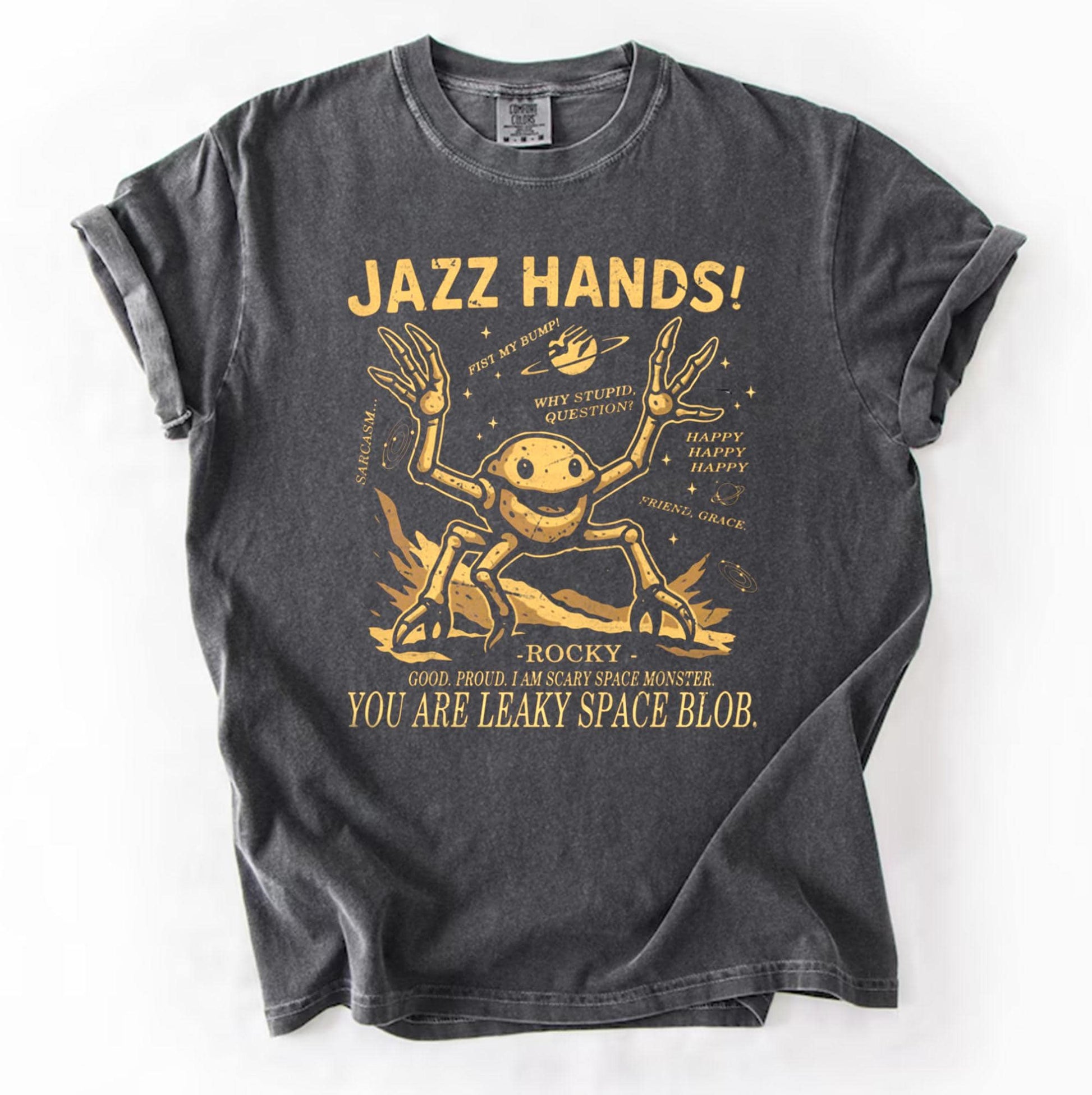 Vintage Sci-Fi Alien Project Hail Mary Graphic T-Shirt – Funny Space Quote Tee