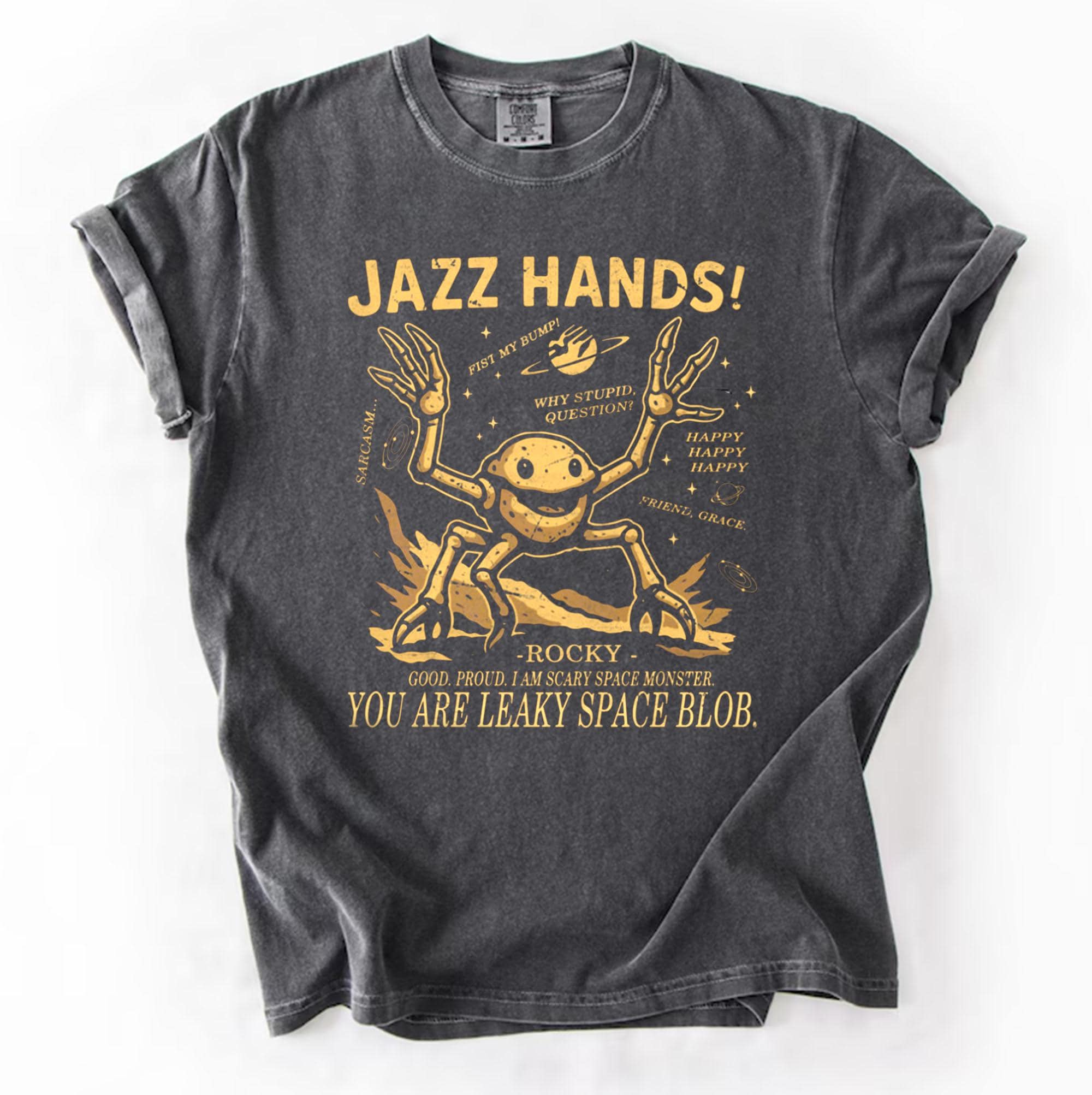 Vintage Sci-Fi Alien Project Hail Mary Graphic T-Shirt – Funny Space Quote Tee