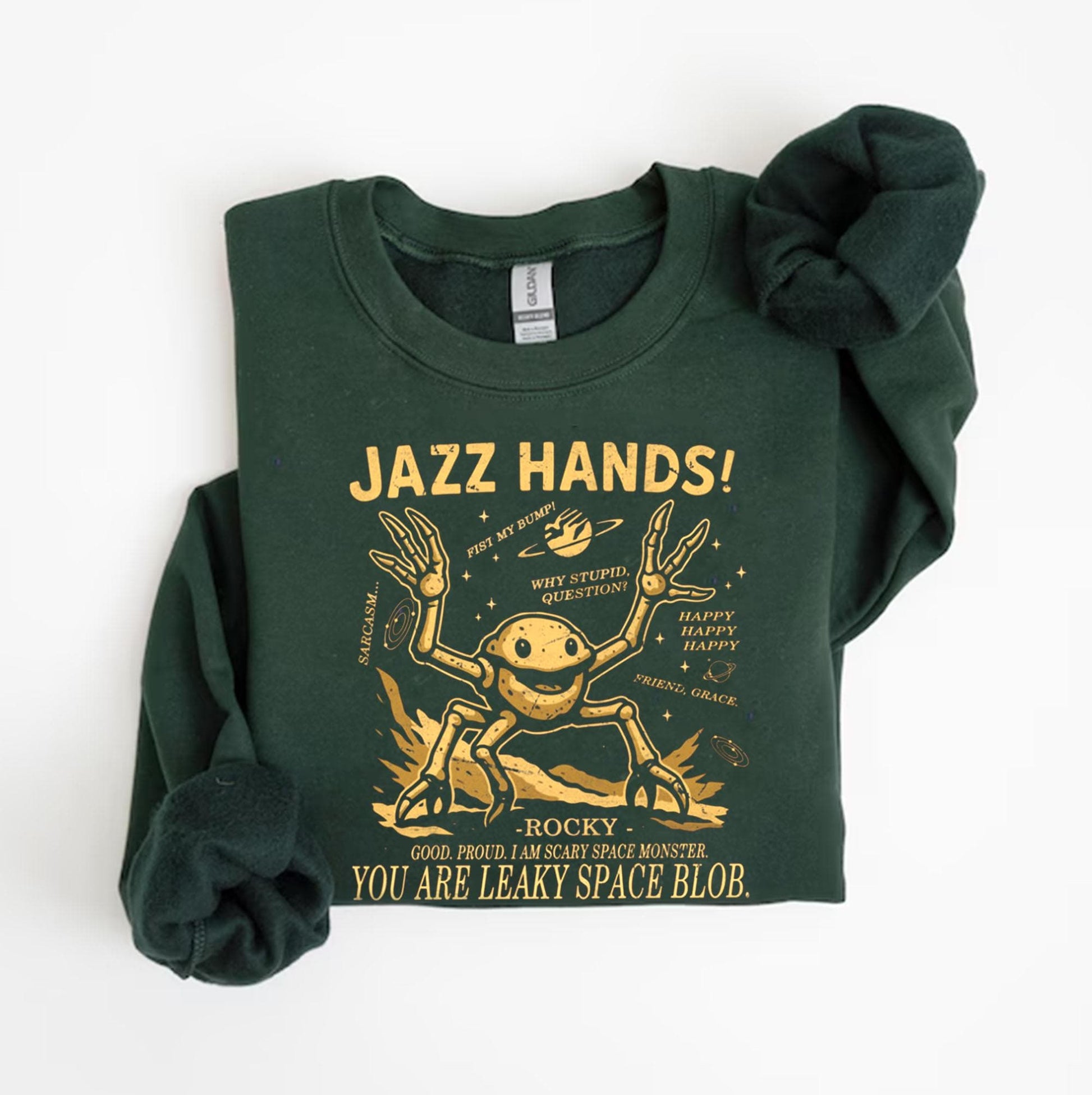 Vintage Sci-Fi Alien Project Hail Mary Graphic T-Shirt – Funny Space Quote Tee