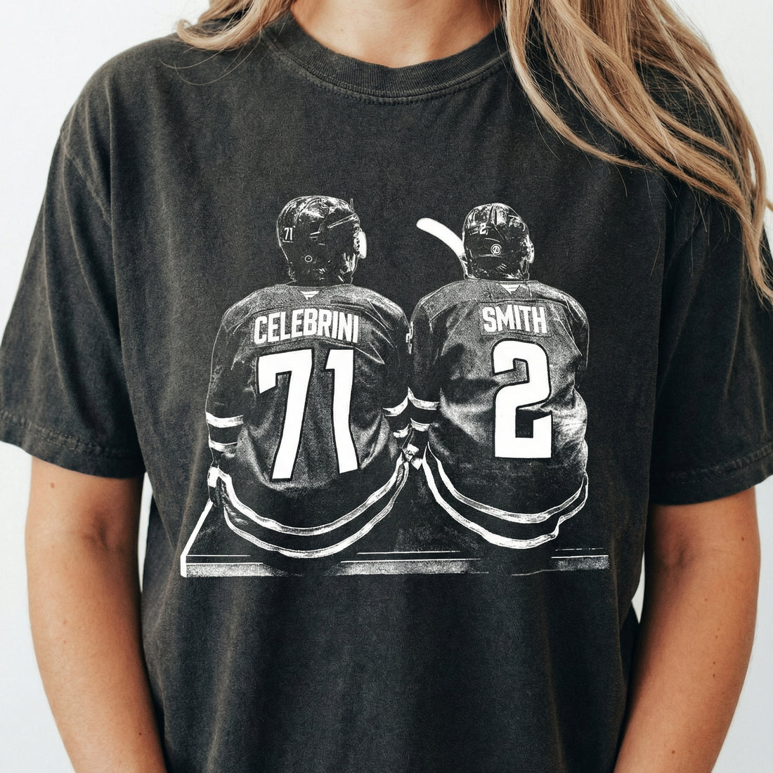 Vintage Smith x Macklin Hockey Graphic T-Shirt – Ice Rink Sports Fan Tee – Unisex Gift