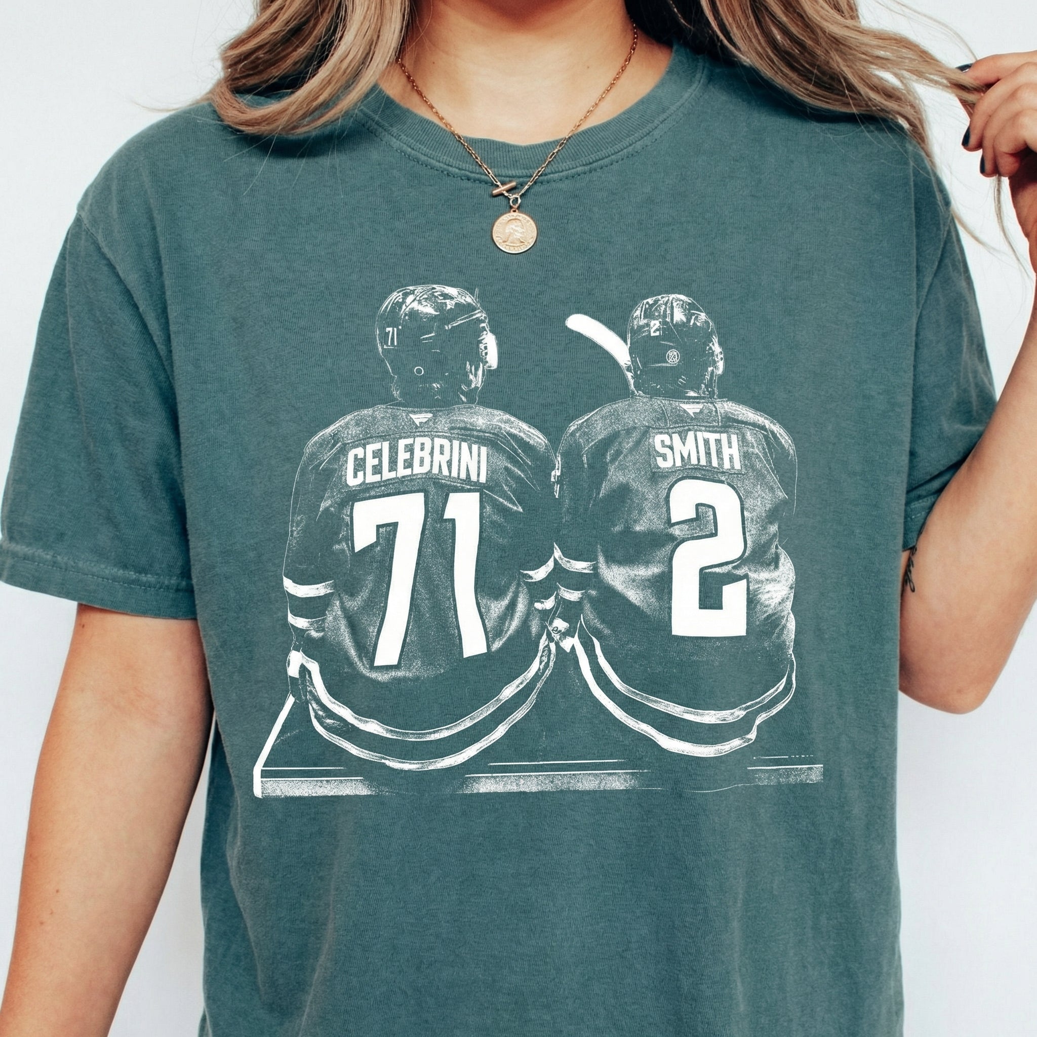 Vintage Smith x Macklin Hockey Graphic T-Shirt – Ice Rink Sports Fan Tee – Unisex Gift