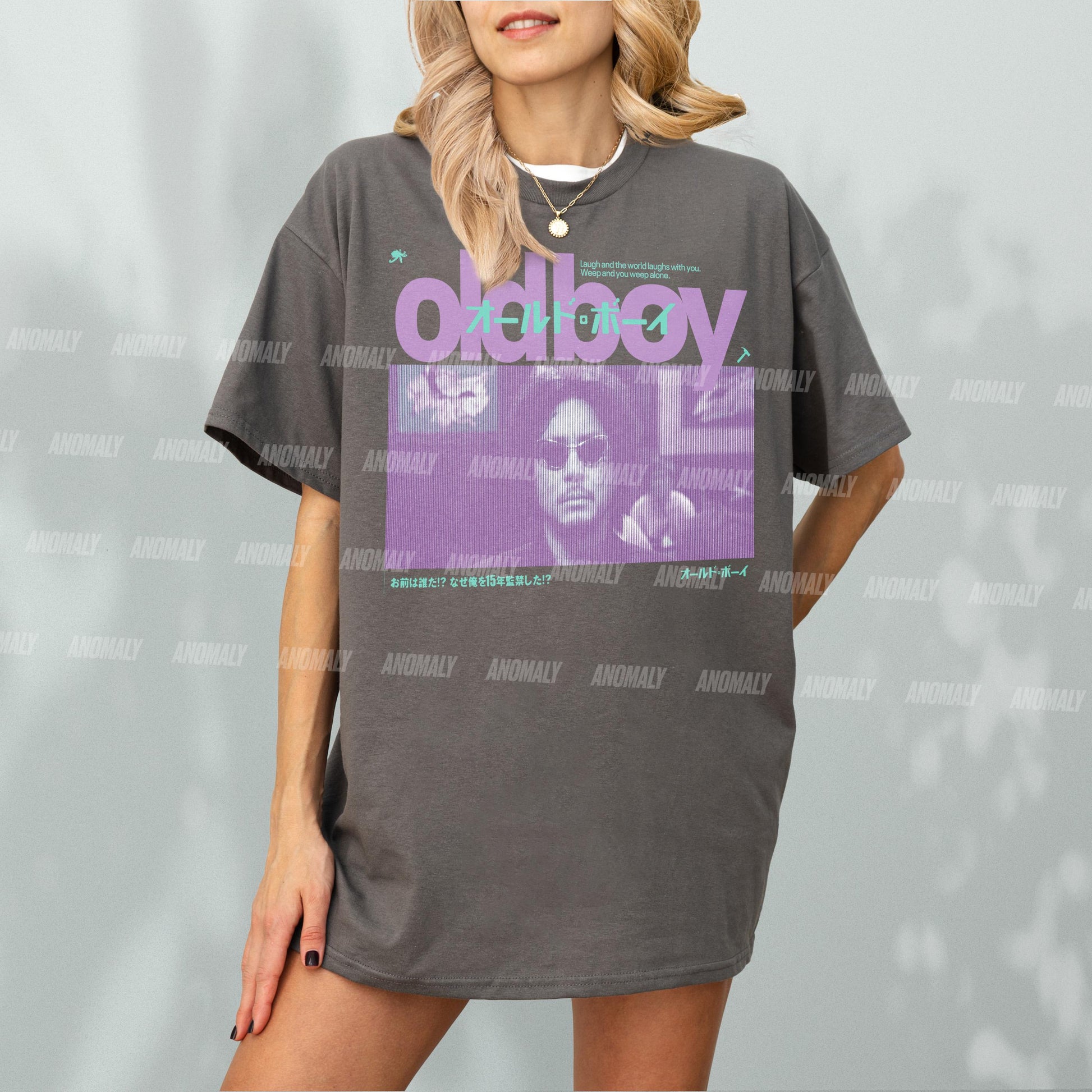 Vintage South Korean Movie T-Shirt – Y2K Cult Classic Graphic Shirt Inspired by Oldboy