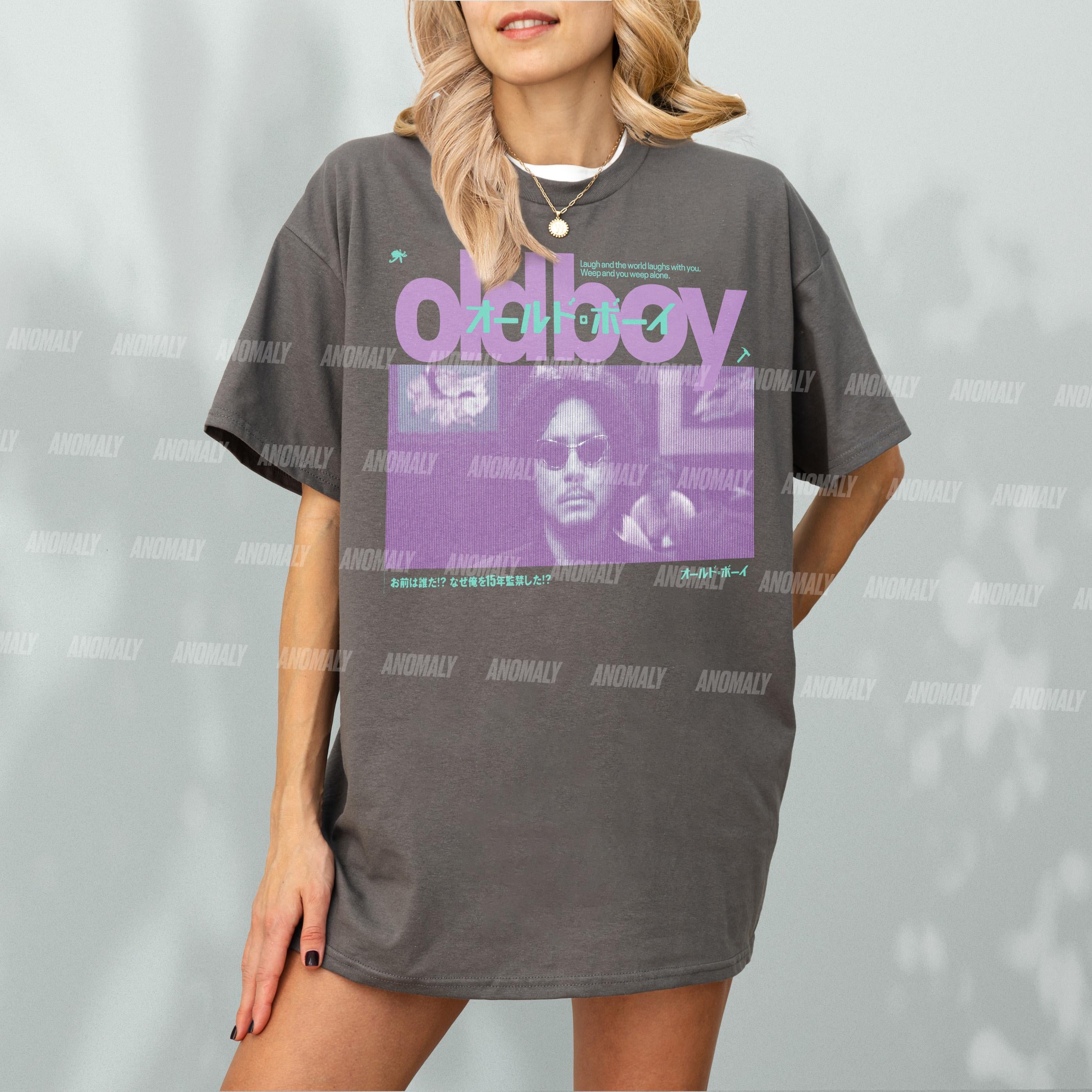 Vintage South Korean Movie T-Shirt – Y2K Cult Classic Graphic Shirt Inspired by Oldboy