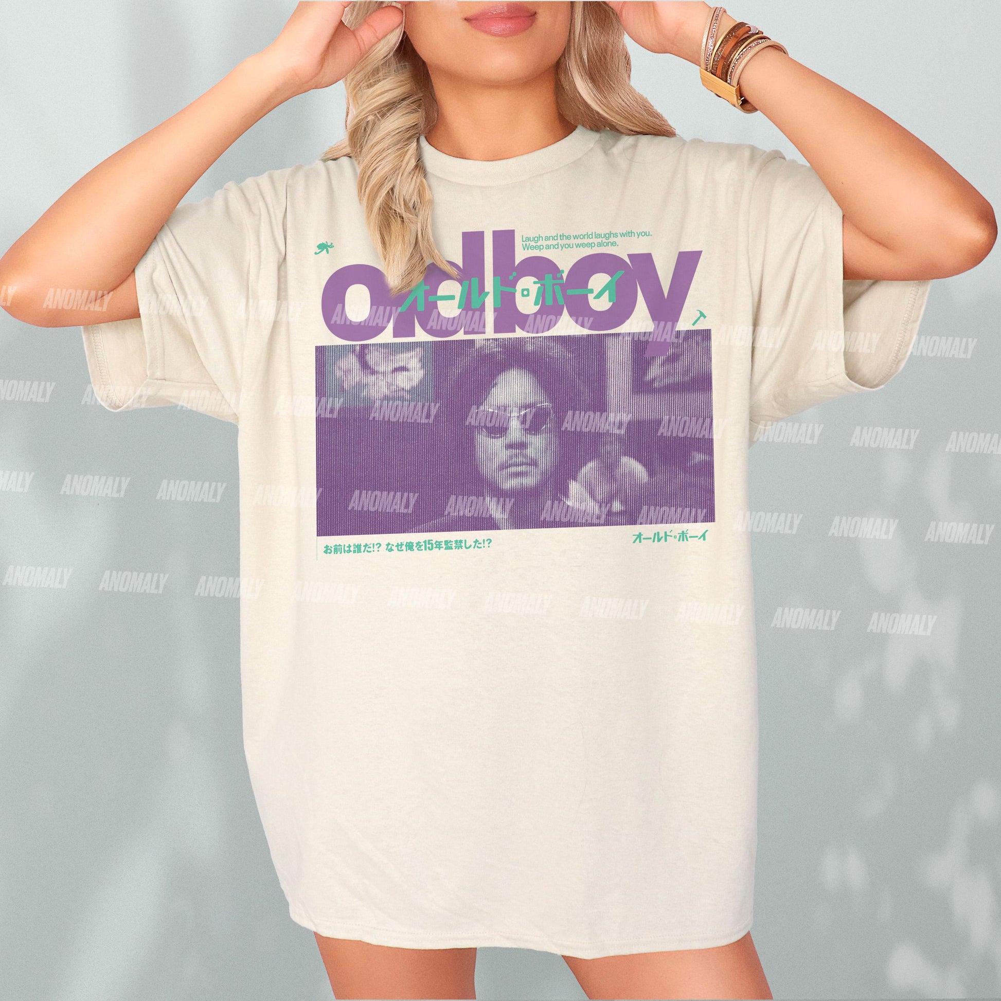 Vintage South Korean Movie T-Shirt – Y2K Cult Classic Graphic Shirt Inspired by Oldboy