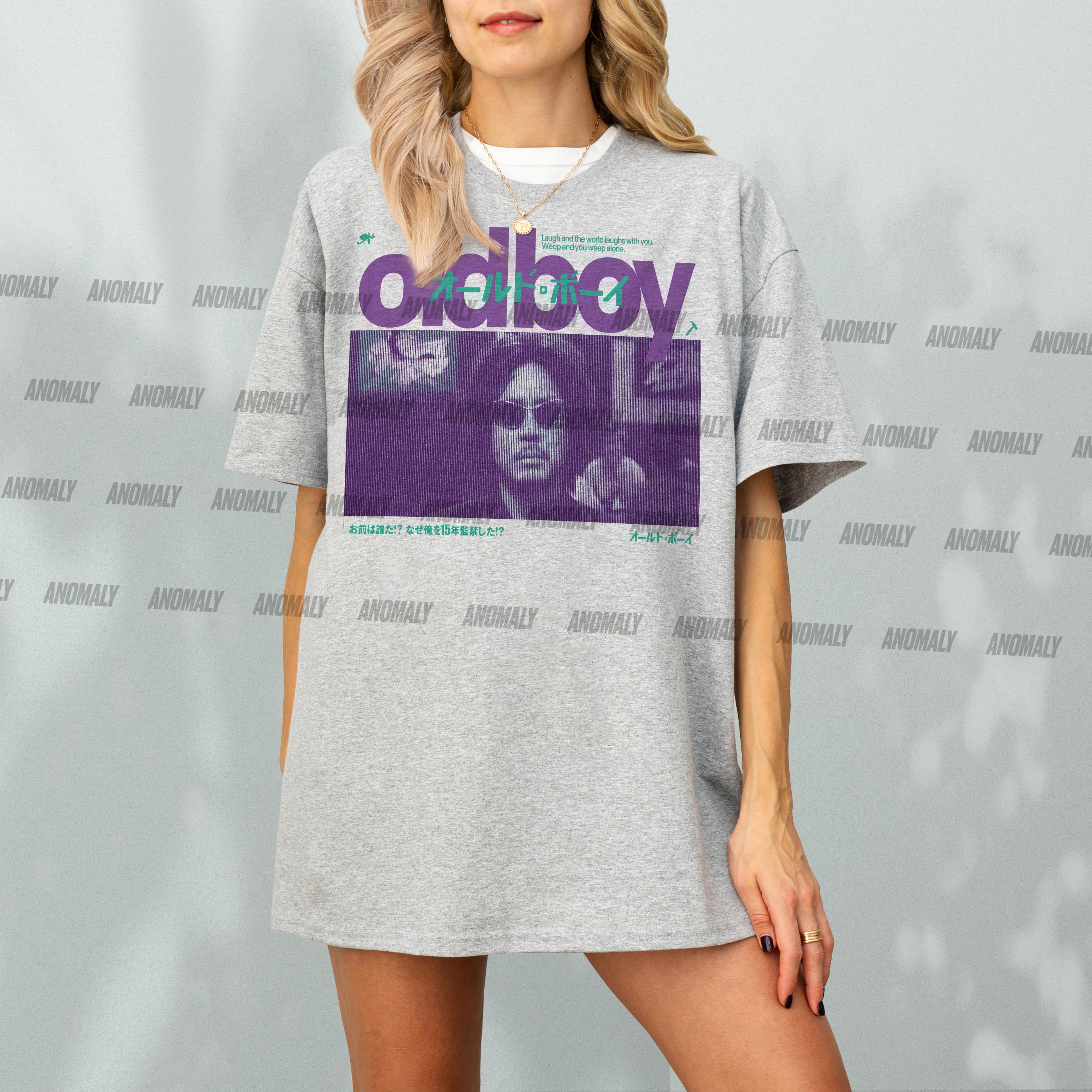 Vintage South Korean Movie T-Shirt – Y2K Cult Classic Graphic Shirt Inspired by Oldboy