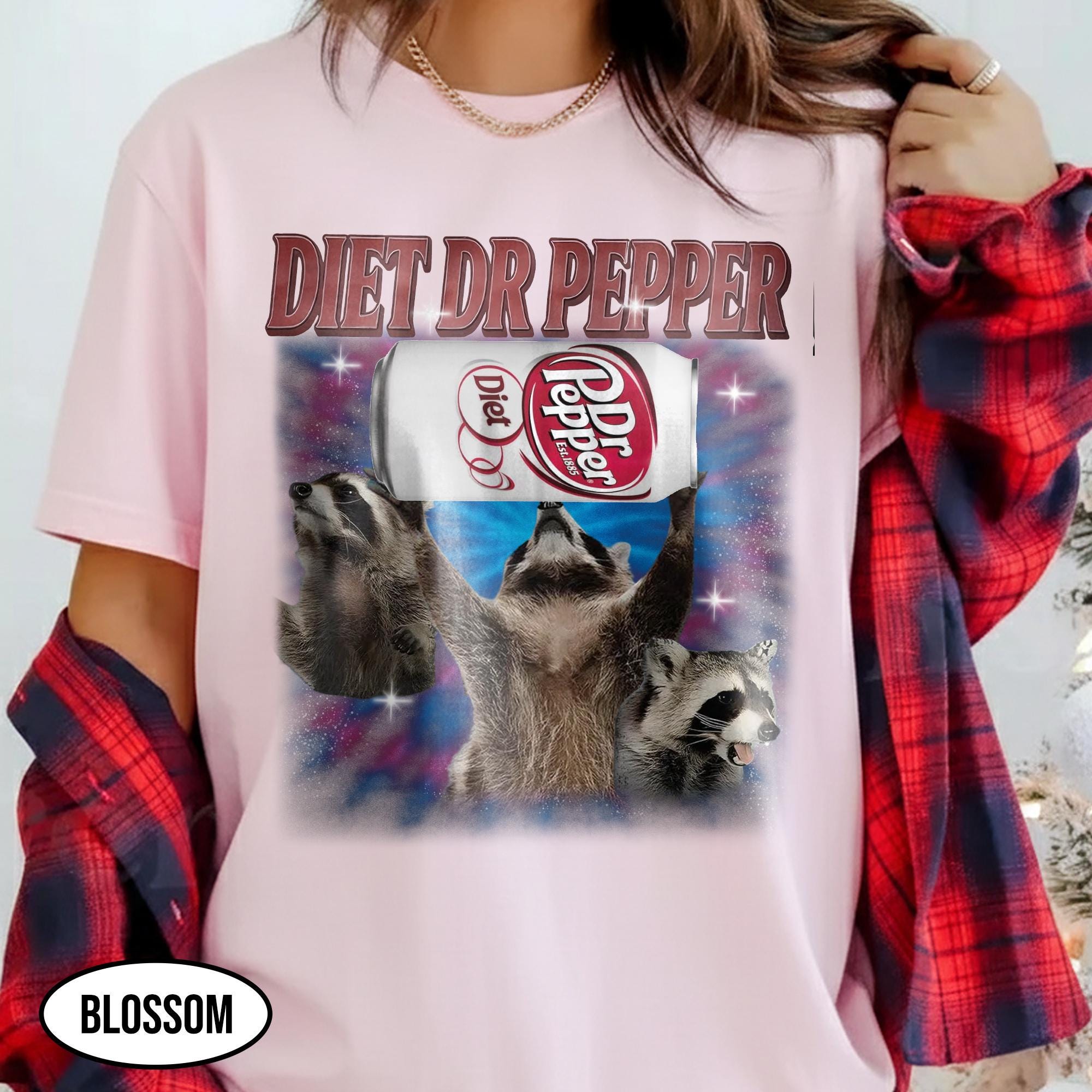 Vintage Three Raccoons Soda Bootleg Shirt - Retro Funny Parody Tee