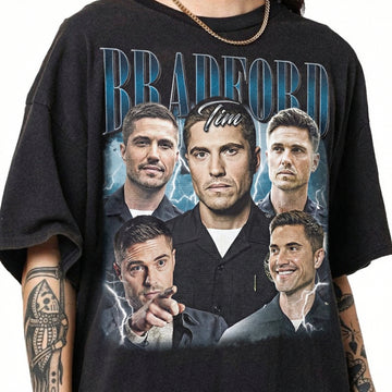 Vintage Tim Bradford Officer Inspired Graphic T-Shirt – Retro TV Style Unisex Tee