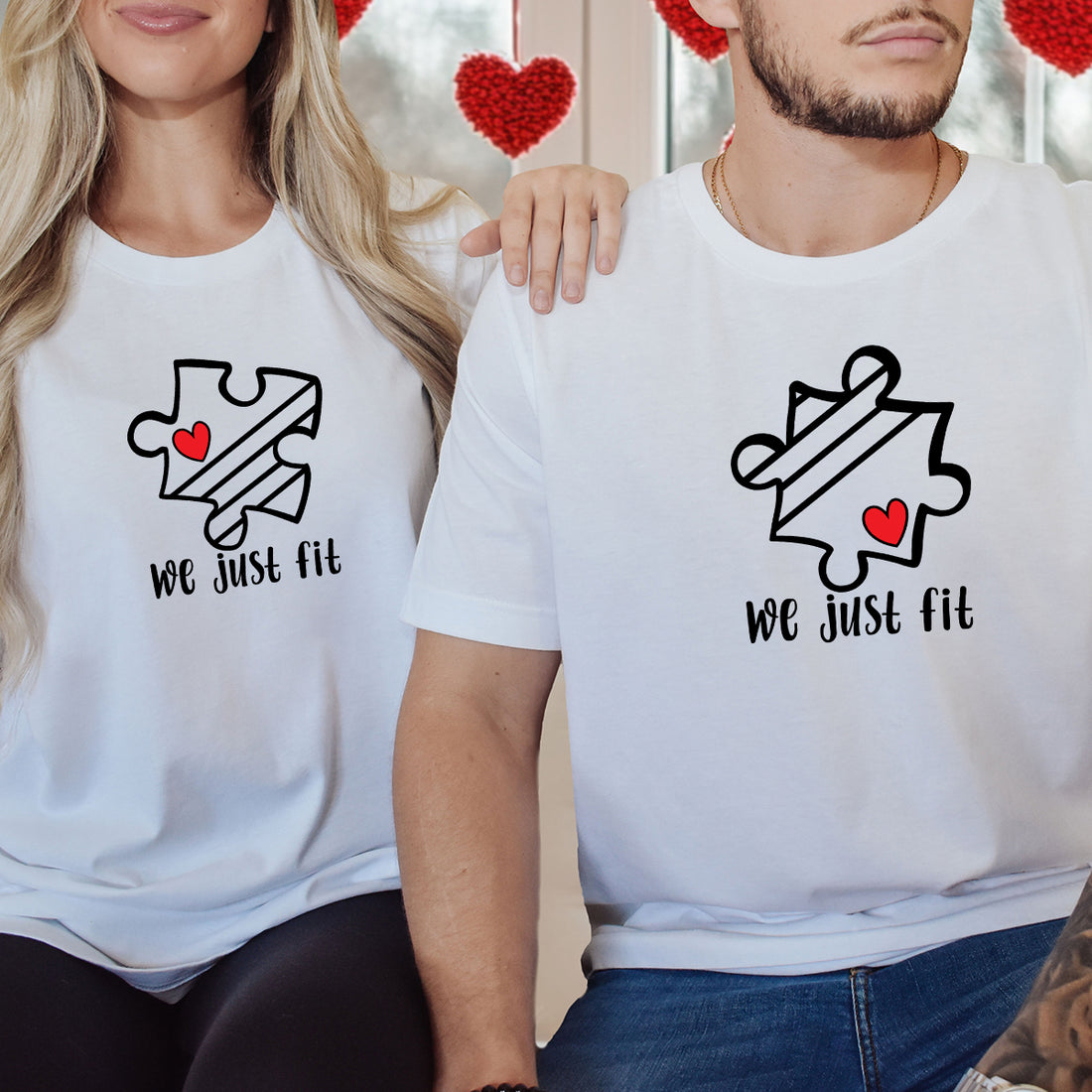 We Just Fit Matching T-Shirts For Couples