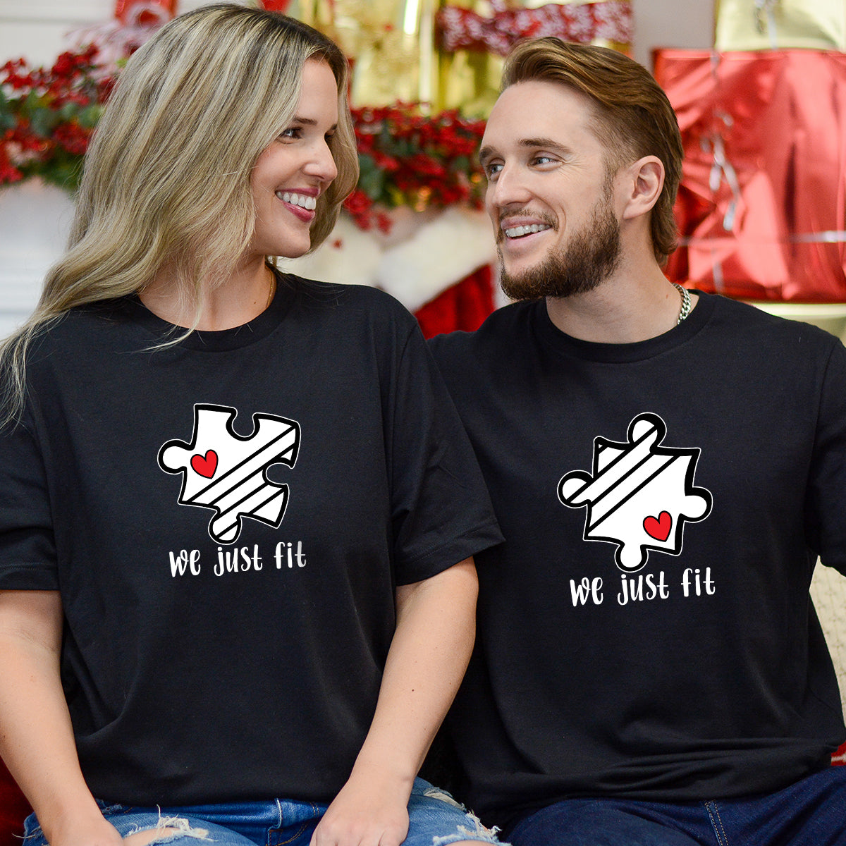 We Just Fit Matching T-Shirts For Couples