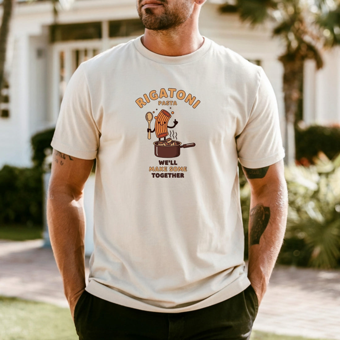 We'll Make Some Together Rigatoni T-Shirt – Funny Unisex Graphic Tee