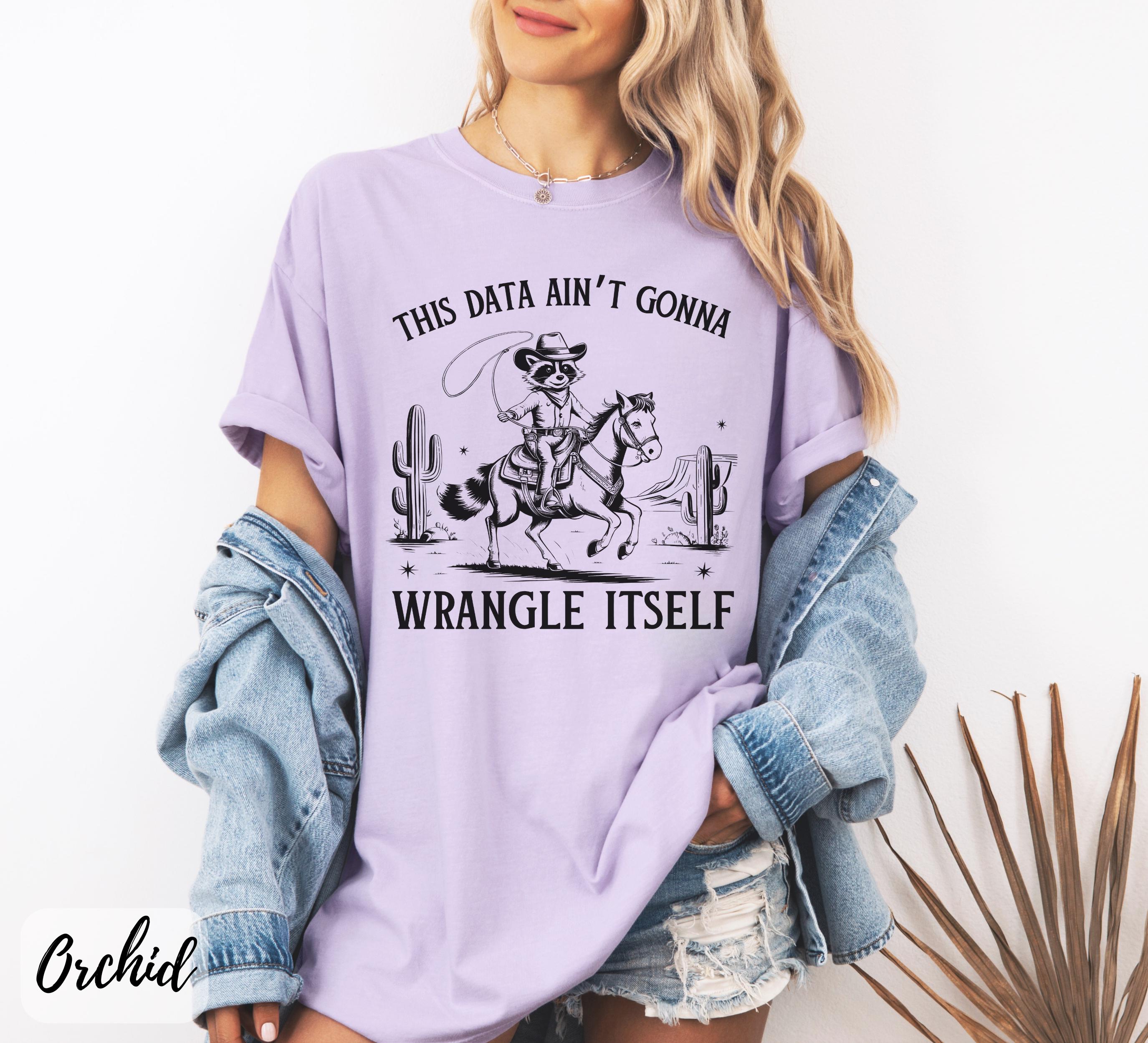 Western Data Analyst T-Shirt – Tech Humor Data Nerd Gift Tee