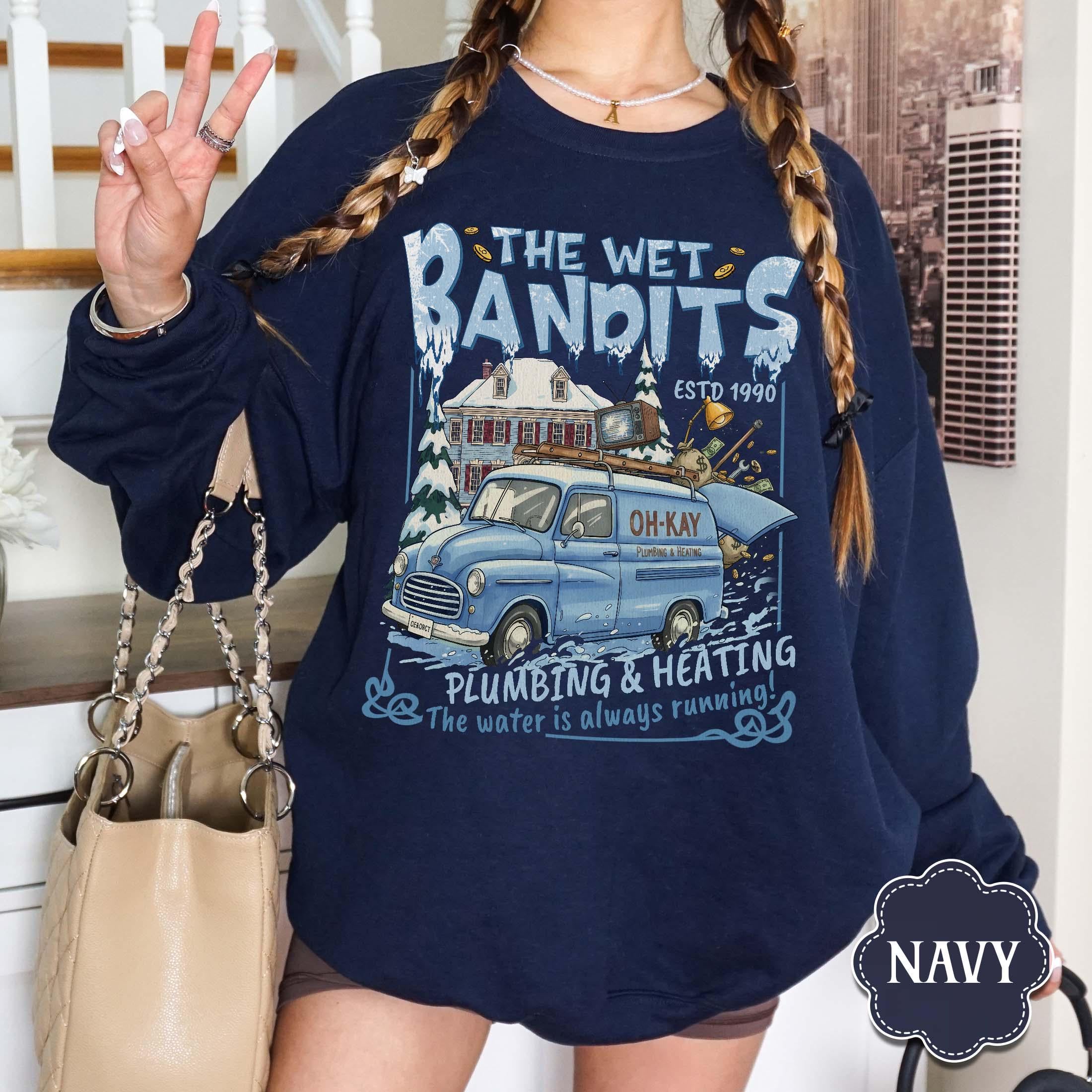Wet Bandits Sweatshirt – Funny Home Alone–Inspired Christmas Crewneck