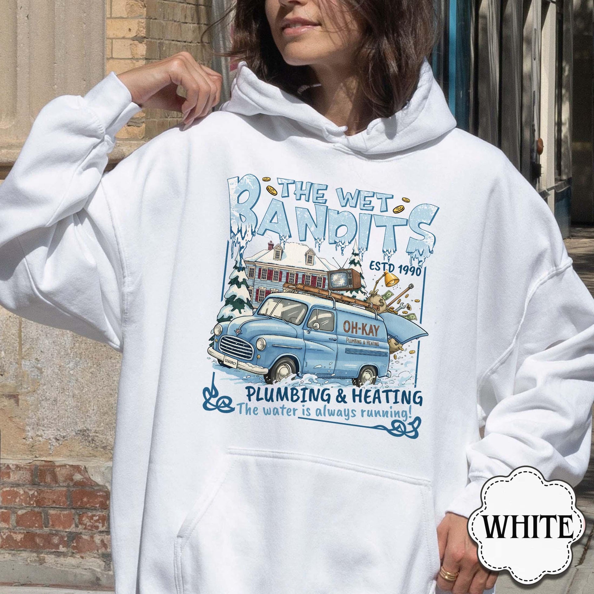 Wet Bandits Sweatshirt – Funny Home Alone–Inspired Christmas Crewneck