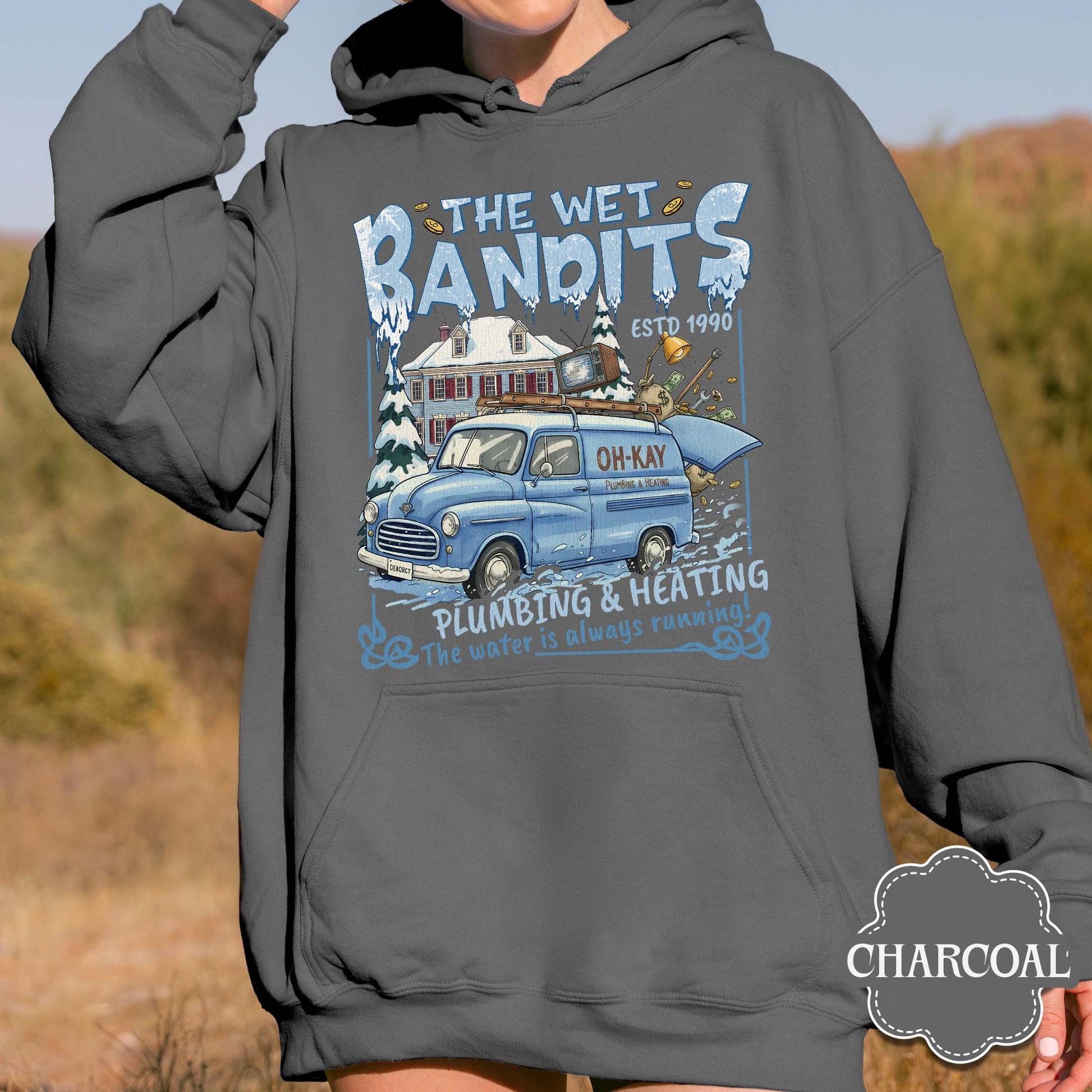 Wet Bandits Sweatshirt – Funny Home Alone–Inspired Christmas Crewneck
