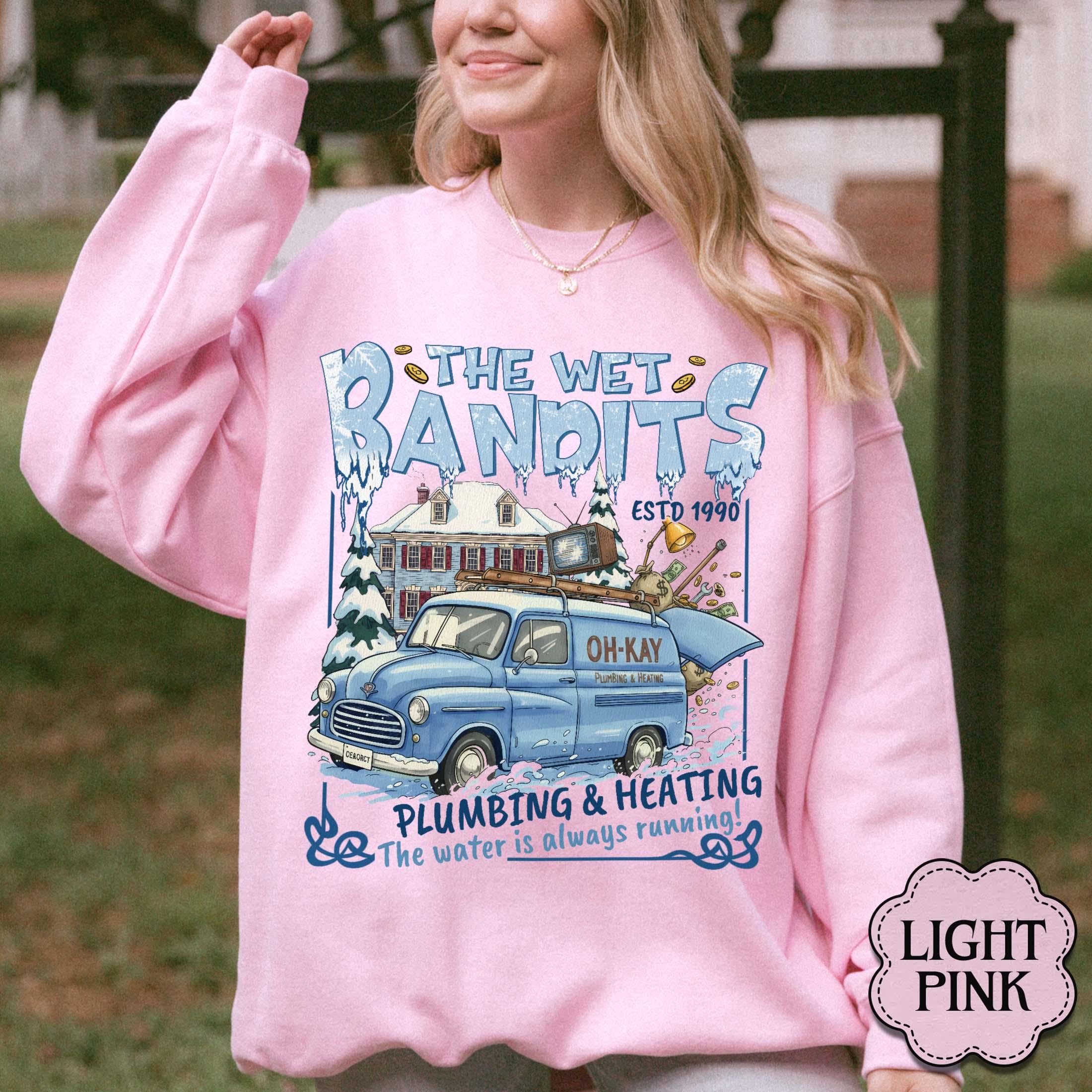 Wet Bandits Sweatshirt – Funny Home Alone–Inspired Christmas Crewneck