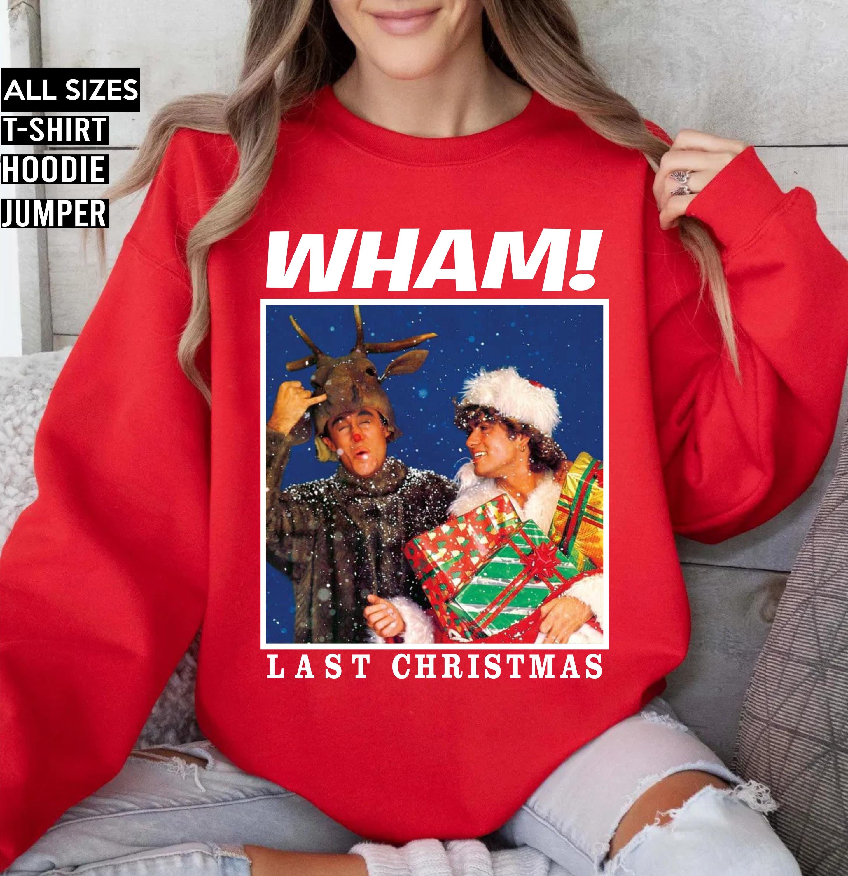 Retro Last Christmas Shirt - 80s Style Holiday Music Parody Tee