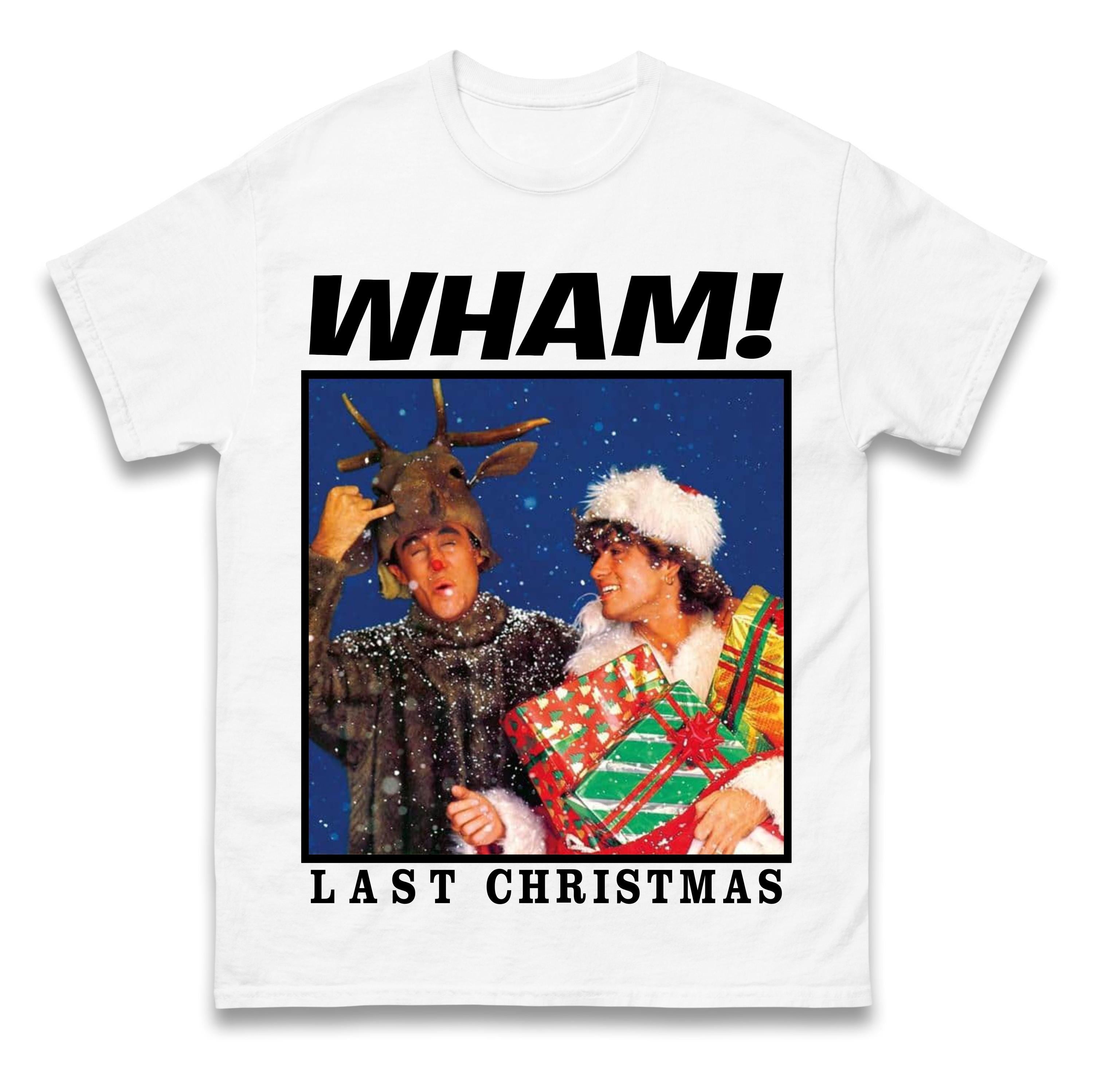 Retro Last Christmas Shirt - 80s Style Holiday Music Parody Tee