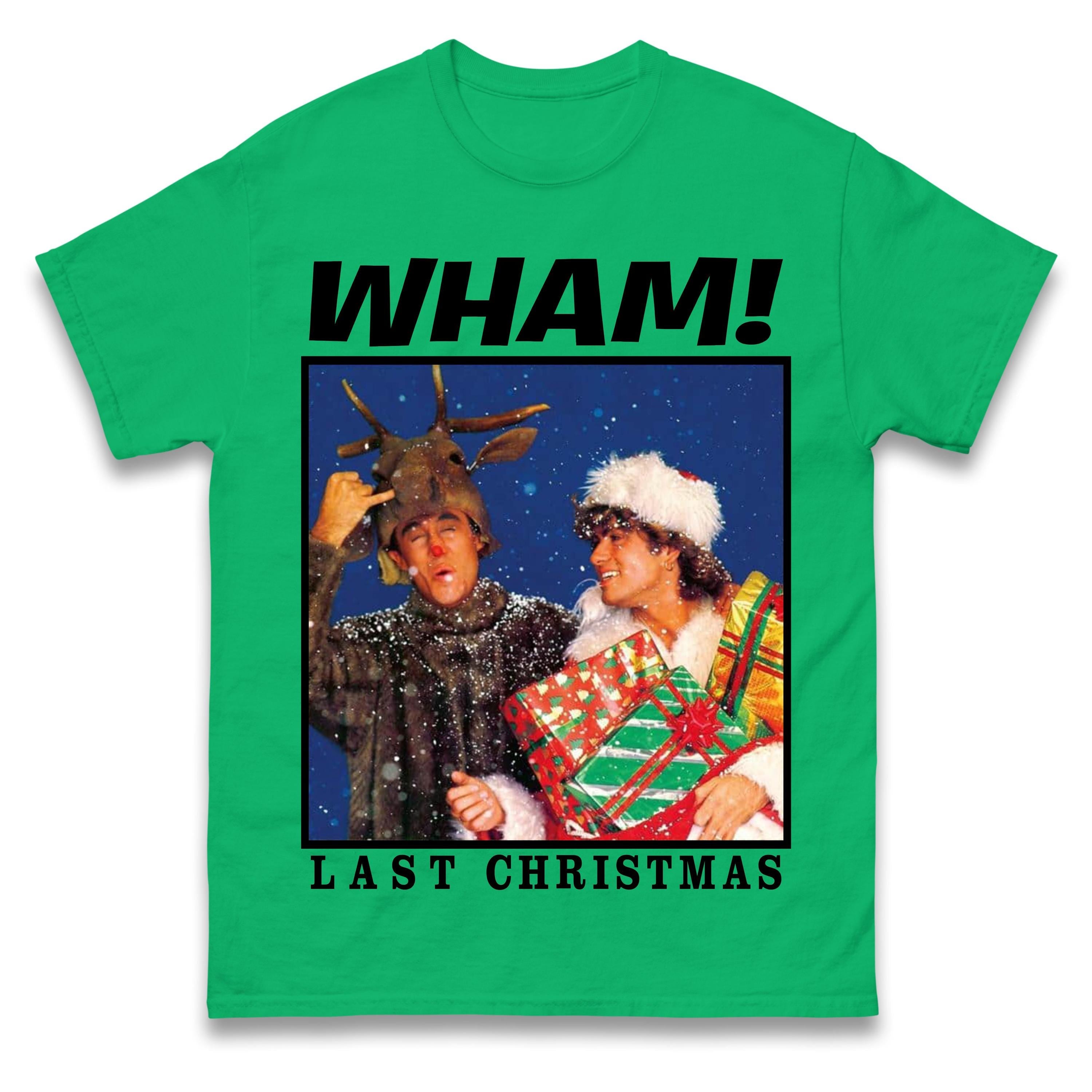 Retro Last Christmas Shirt - 80s Style Holiday Music Parody Tee