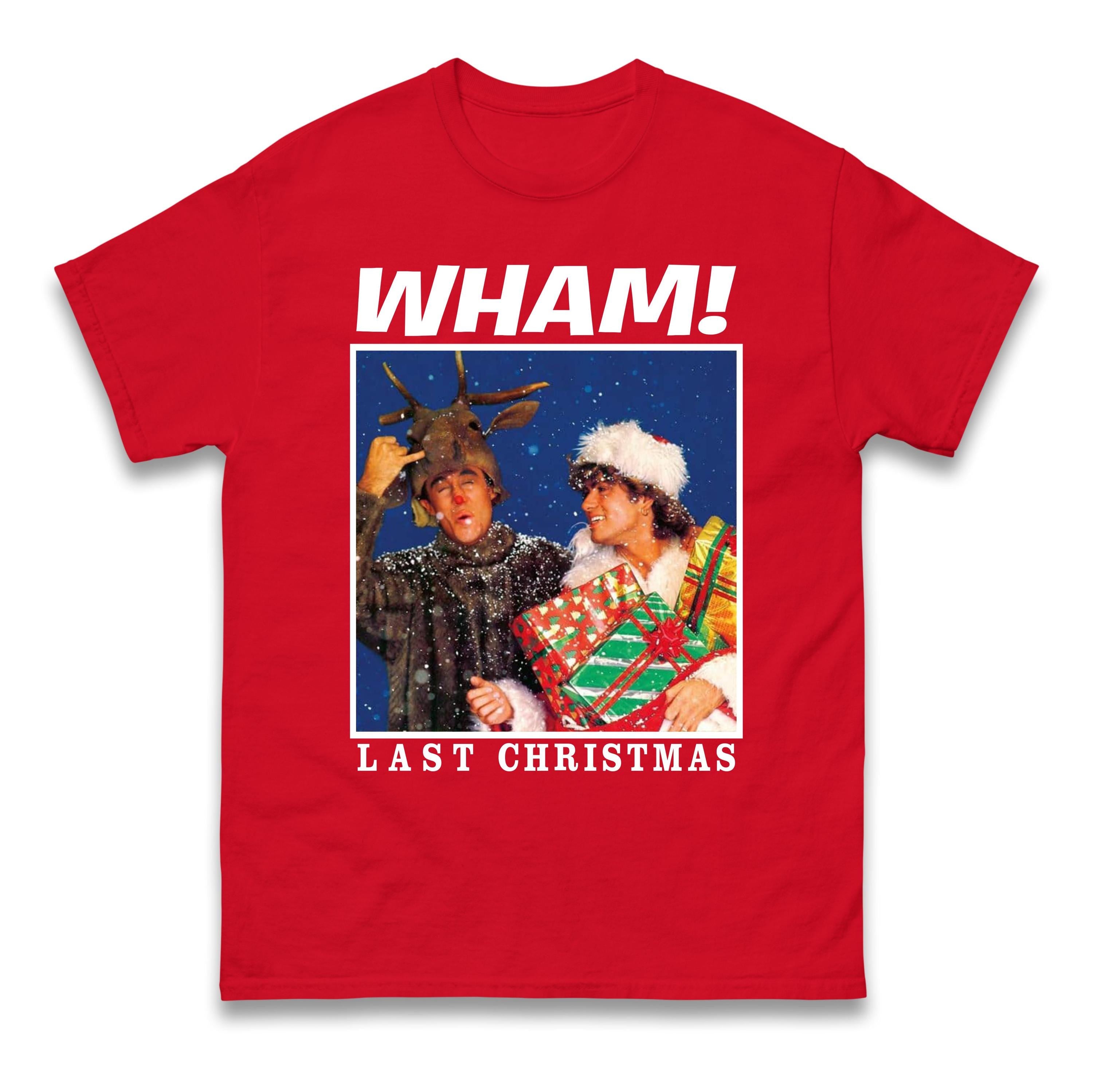 Retro Last Christmas Shirt - 80s Style Holiday Music Parody Tee