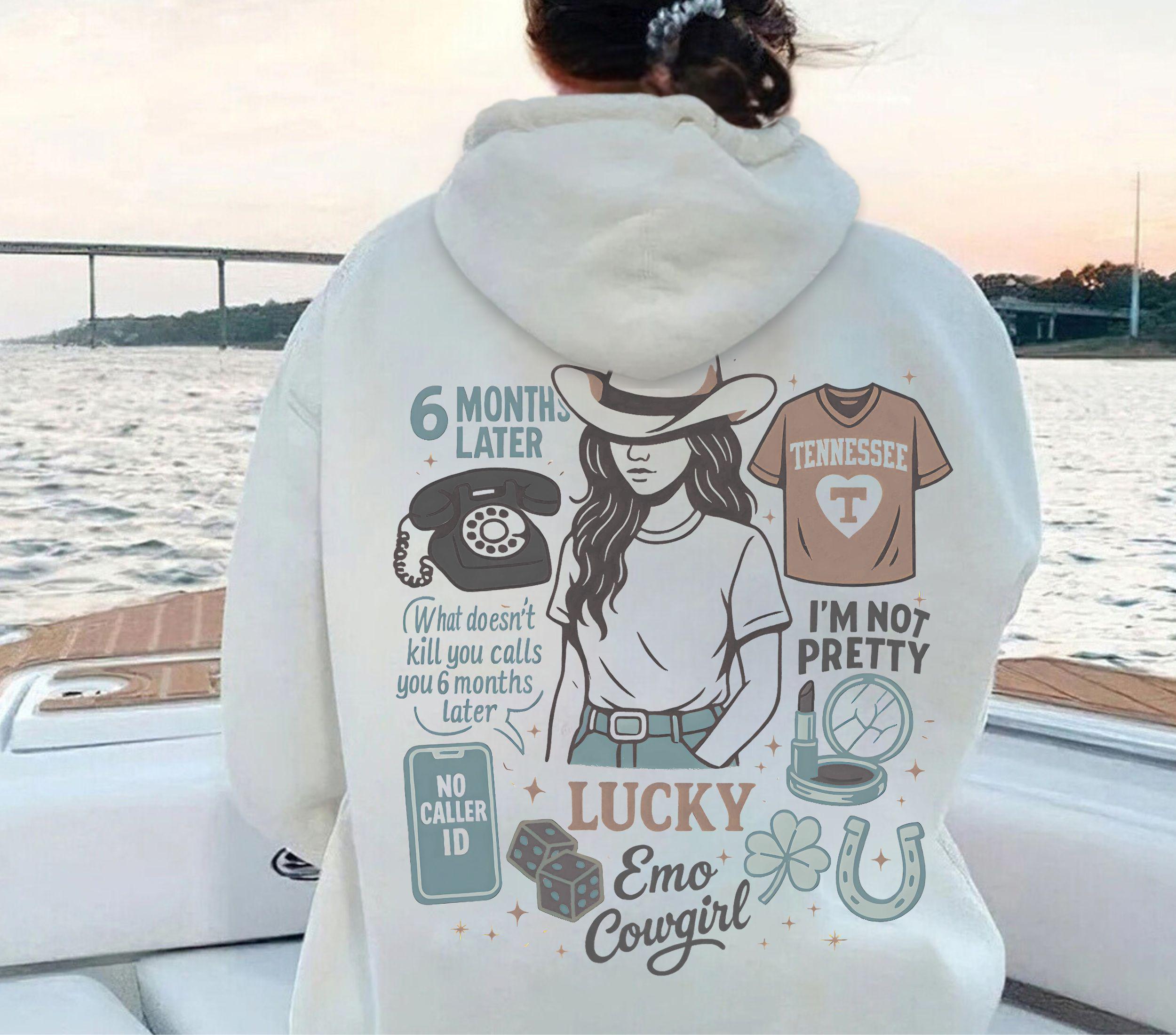 What Doesn’t Kill You Calls You Later Hoodie – Emo Cowgirl Graphic Country Concert Shirt