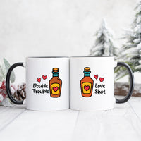 Whiskey Love Matching Mugs For Couples