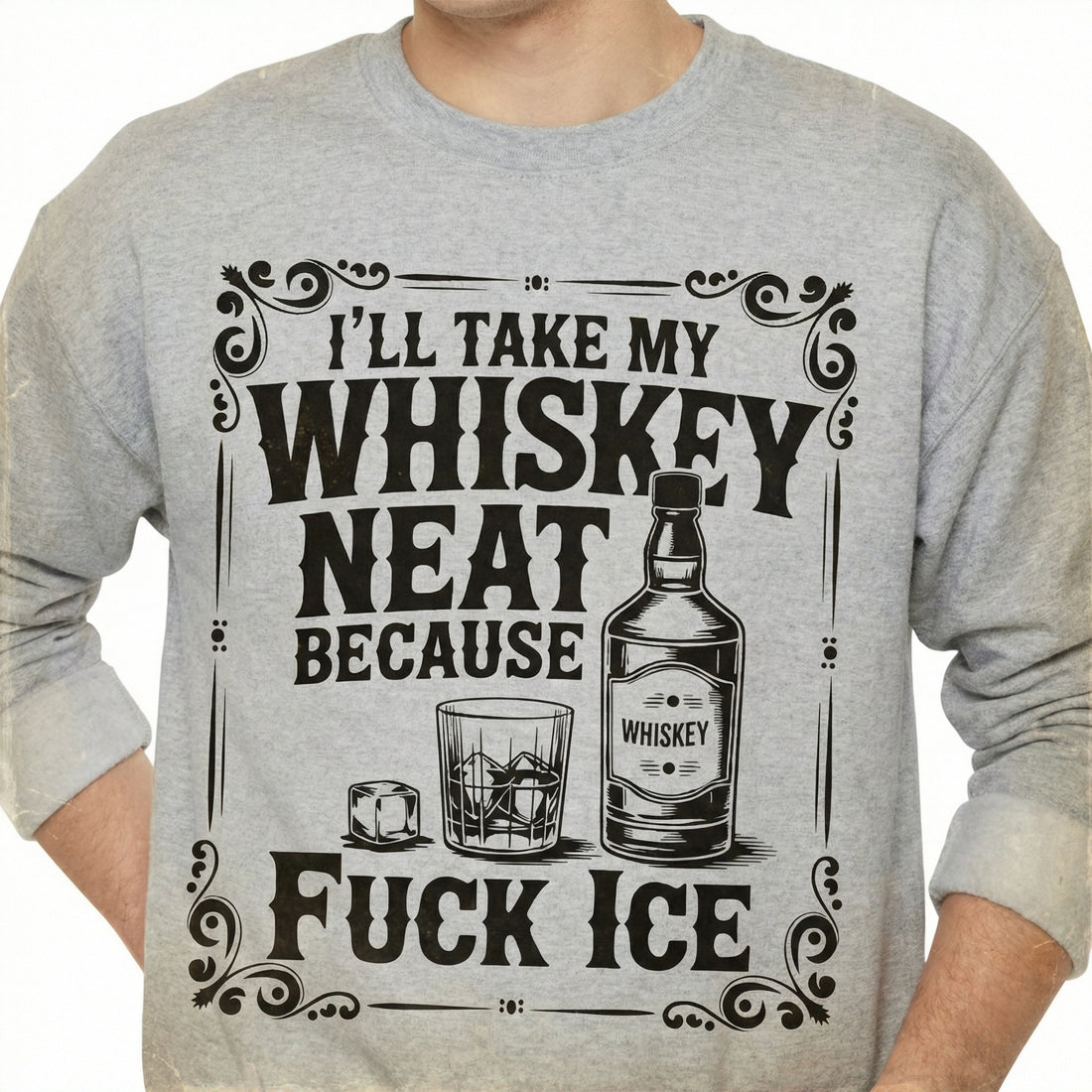 Whiskey Neat Immigration Rights Graphic T-Shirt – Pro-Immigrant Activism Tee
