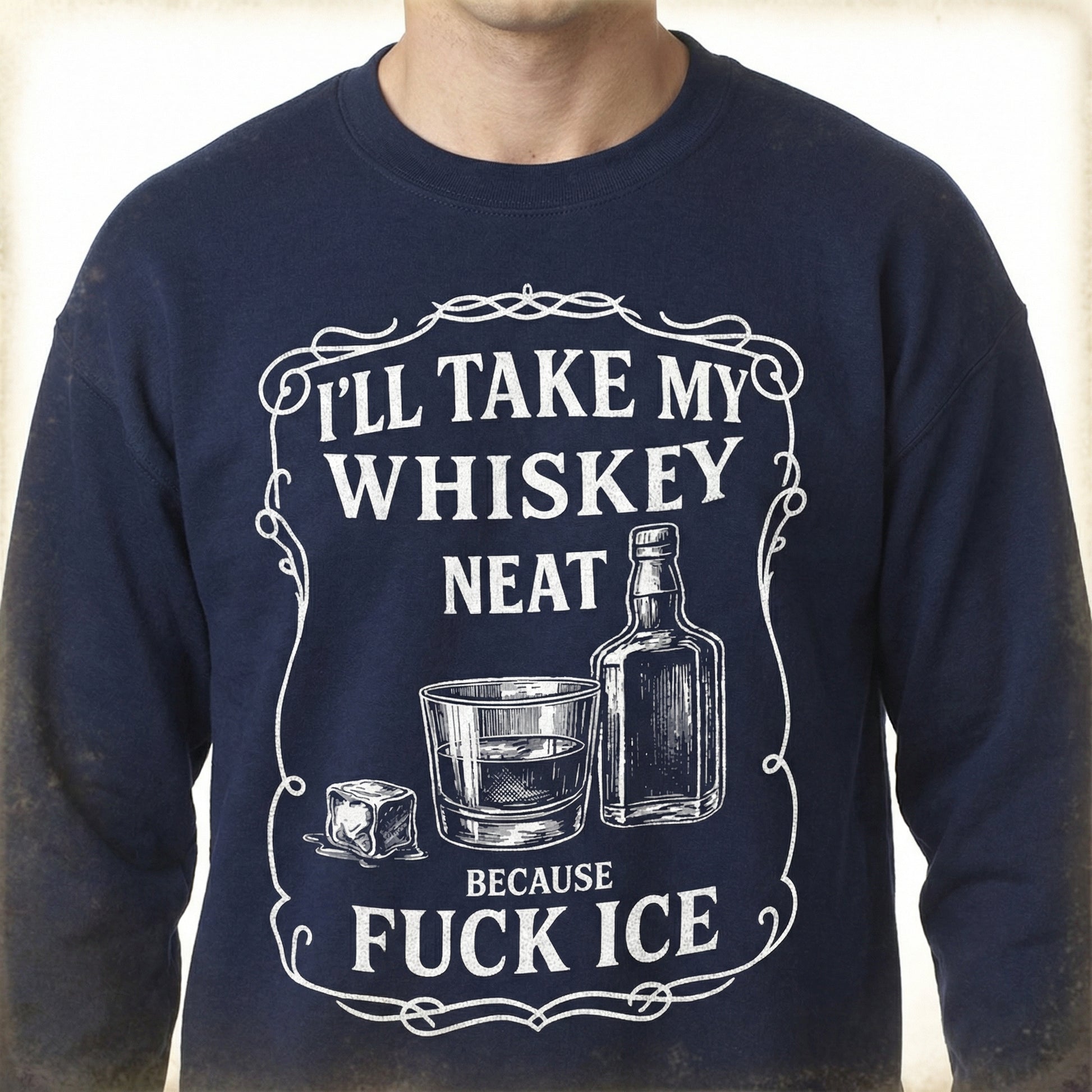 Whiskey Neat Pro-Immigrant Graphic T-Shirt – Anti-Deportation Message Tee