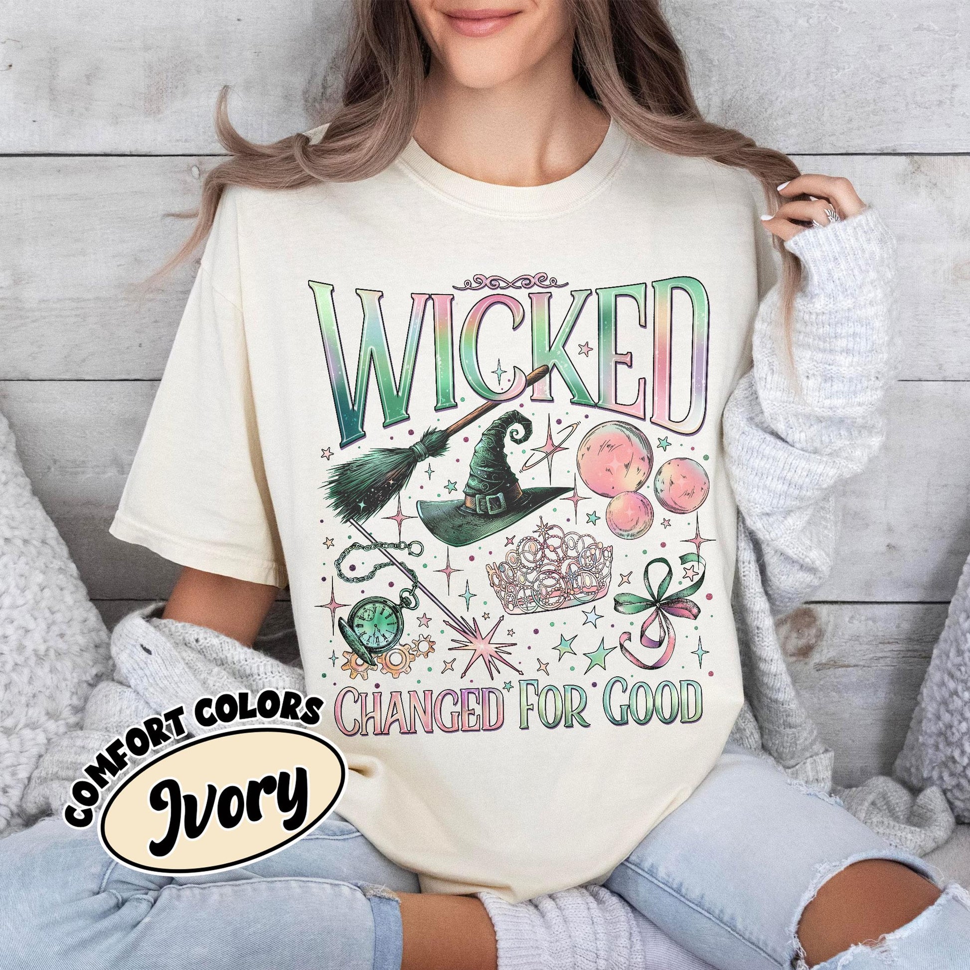 Fantasy Musical Inspired Shirt – Defy Gravity Quote Tee – Magic Witchy Broomstick Shirt