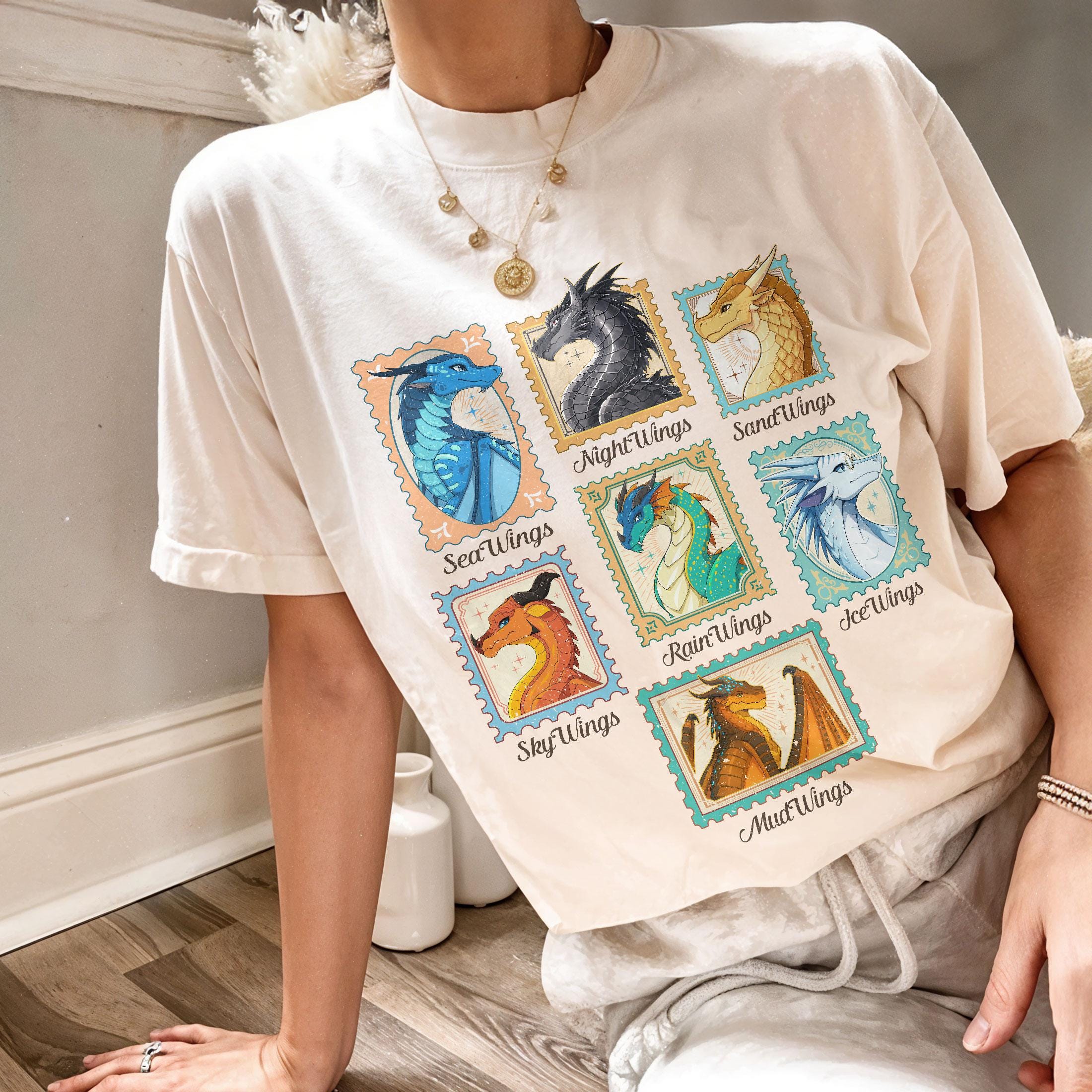Fantasy Dragon Queen Graphic Sweatshirt – Elemental Dragon Lover Gift