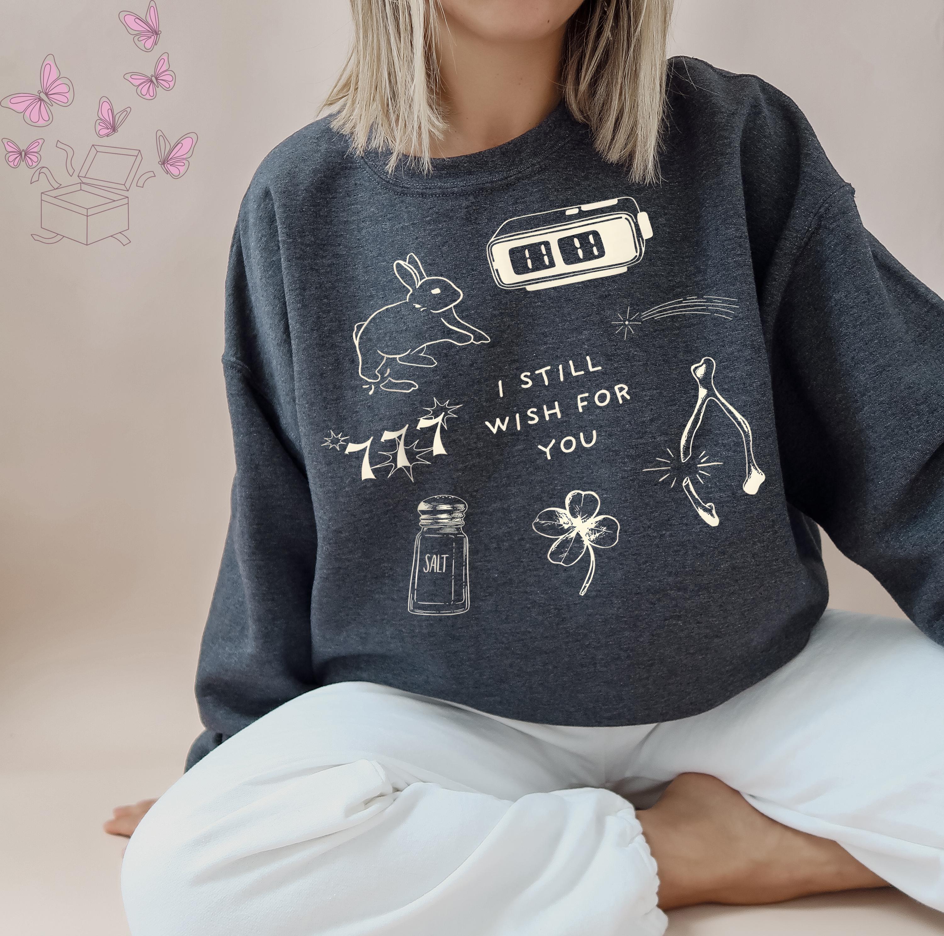 Wishbone Lucky Charm Graphic T-Shirt – Aesthetic Collage Tee
