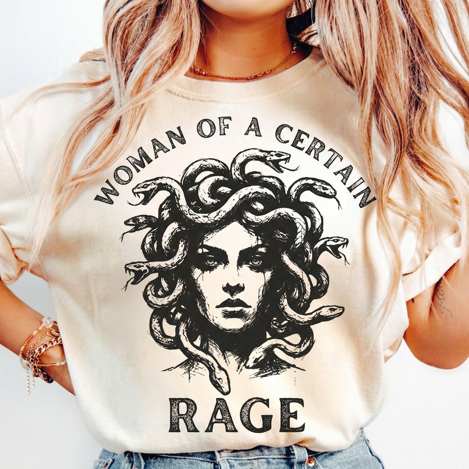 Woman of a Certain Rage T-Shirt – Bold Feminine Humor Graphic Tee