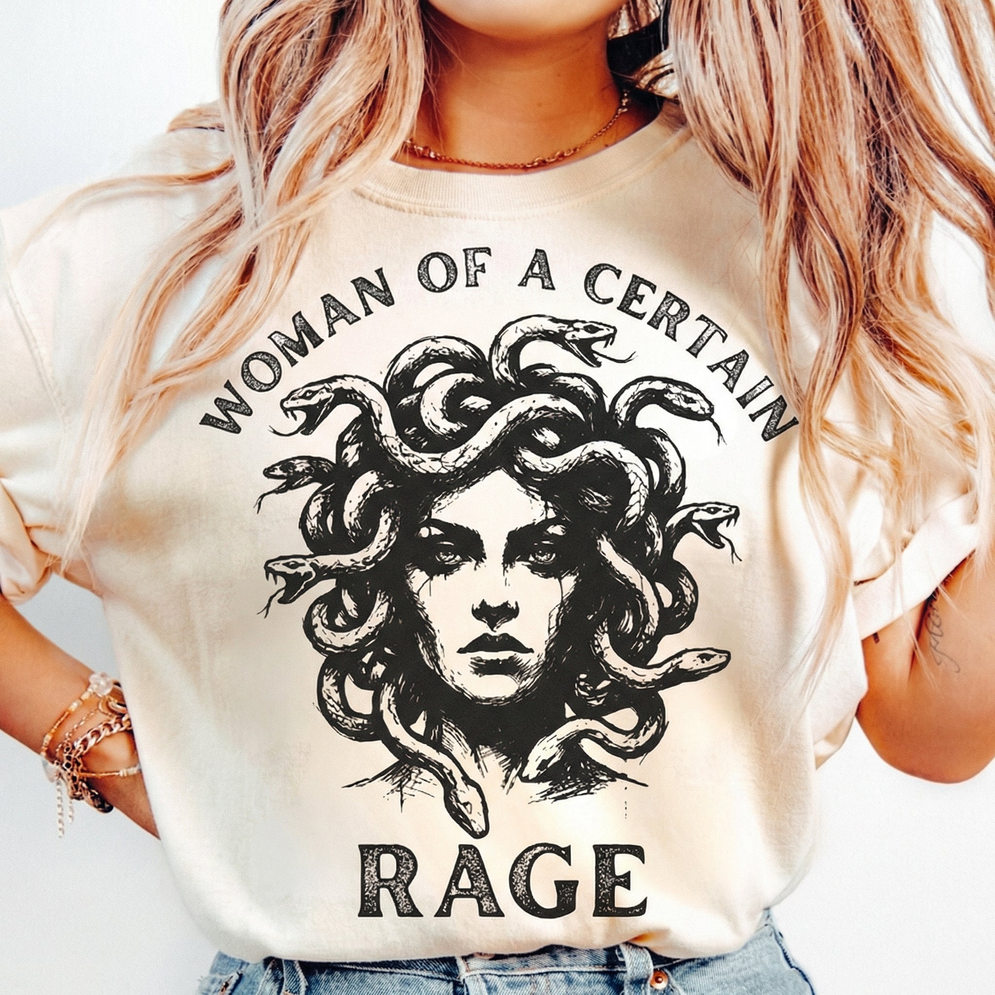 Woman of a Certain Rage T-Shirt – Bold Feminine Humor Graphic Tee