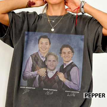 Wyatt Johnston Jason Robertson Mikko Rantanen Vintage Hockey T-Shirt – Dallas Retro 90s Style Tee