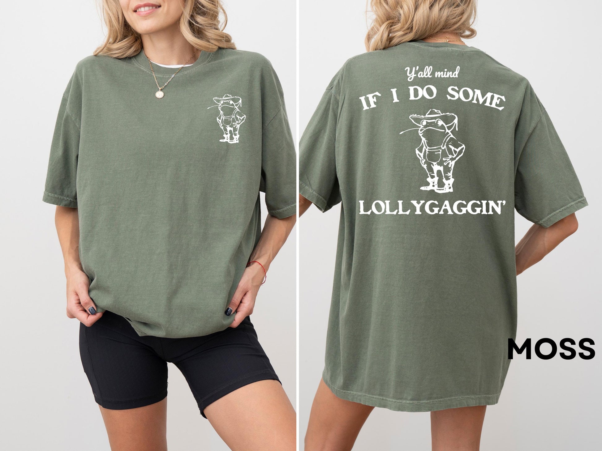 Y’all Mind If I Do Some Lollygagging Shirt – Retro Frog Tee, Cute Vintage Gift for Frog Lovers