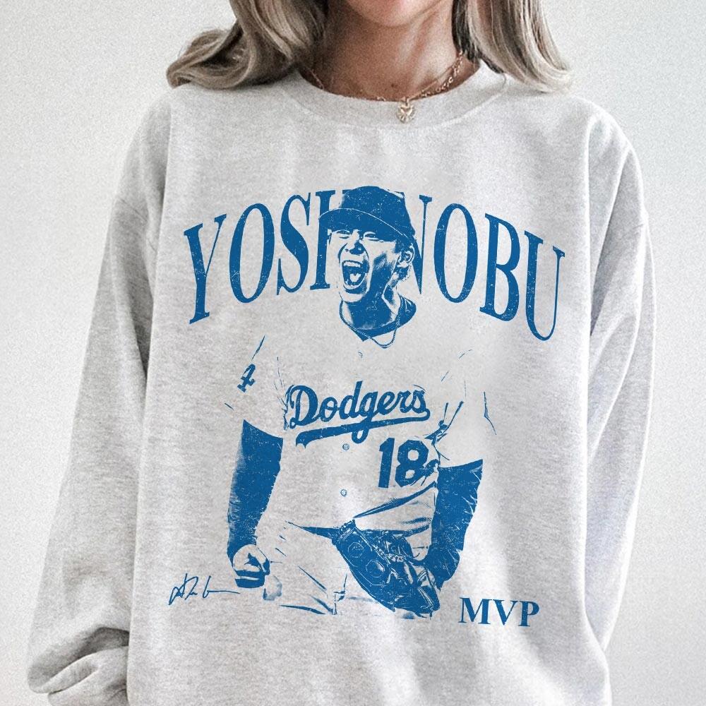 Yoshinobu Baseball MVP Vintage T-Shirt – Retro Baseball Player Tee