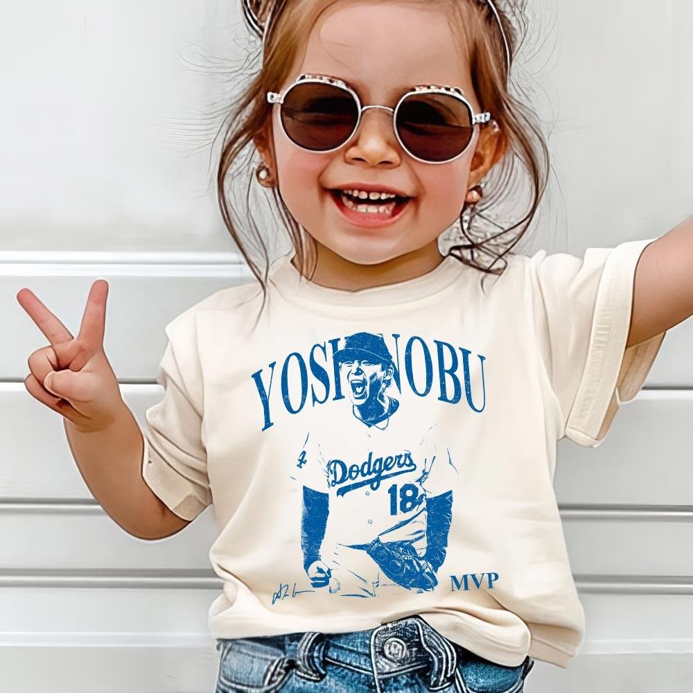 Yoshinobu Baseball MVP Vintage T-Shirt – Retro Baseball Player Tee