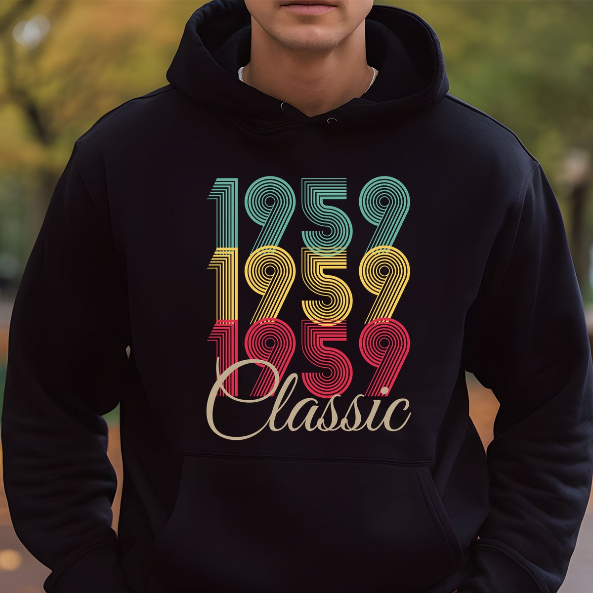 Vintage 1959 Classic T-Shirt – Retro Birthday Shirt, Vintage 1959 Gift for Men and Women 