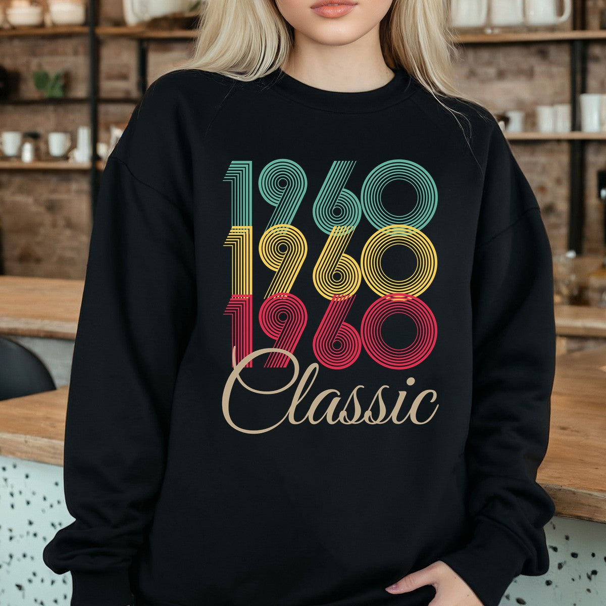 Vintage 1960 Classic T-Shirt – Retro Birthday Shirt, Vintage 1959 Gift for Men and Women 