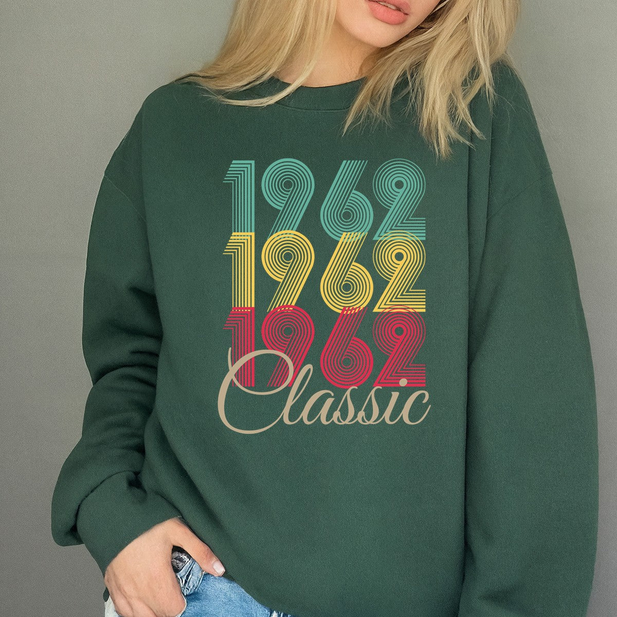 Vintage 1962 Classic T-Shirt – Retro Birthday Shirt, Vintage 1959 Gift for Men and Women 